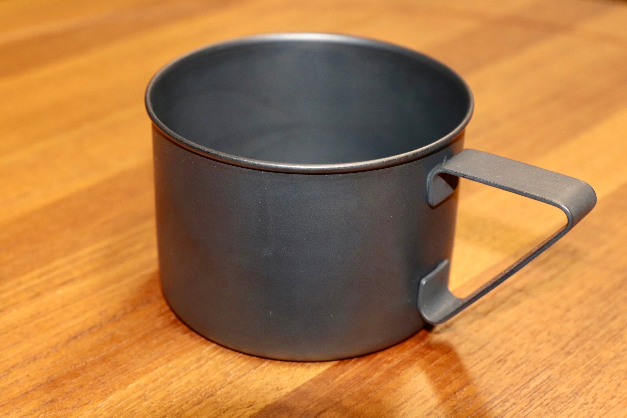 GMJO71○マグカップ ステンレス 黒染め 280ml アウトドア キャンプ コップ 燕三条 日本製 未使用品