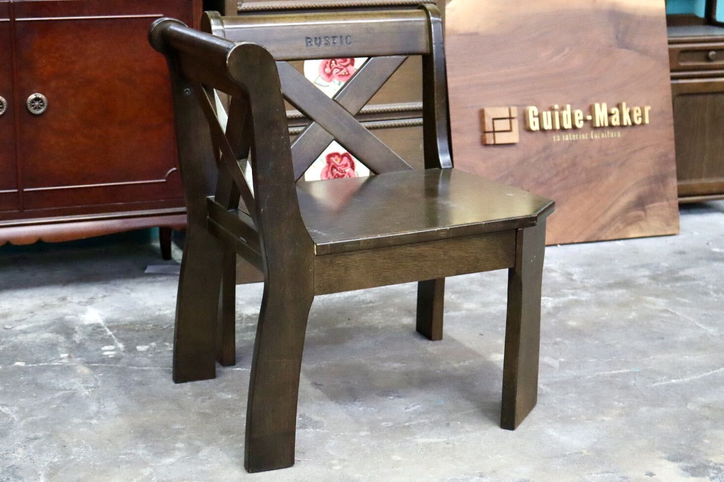 GMJH295A○karimoku / カリモク RUSTIC ルスティック コーナーベンチ ベンチチェア 椅子 国産家具 廃番 ヴィンテージ