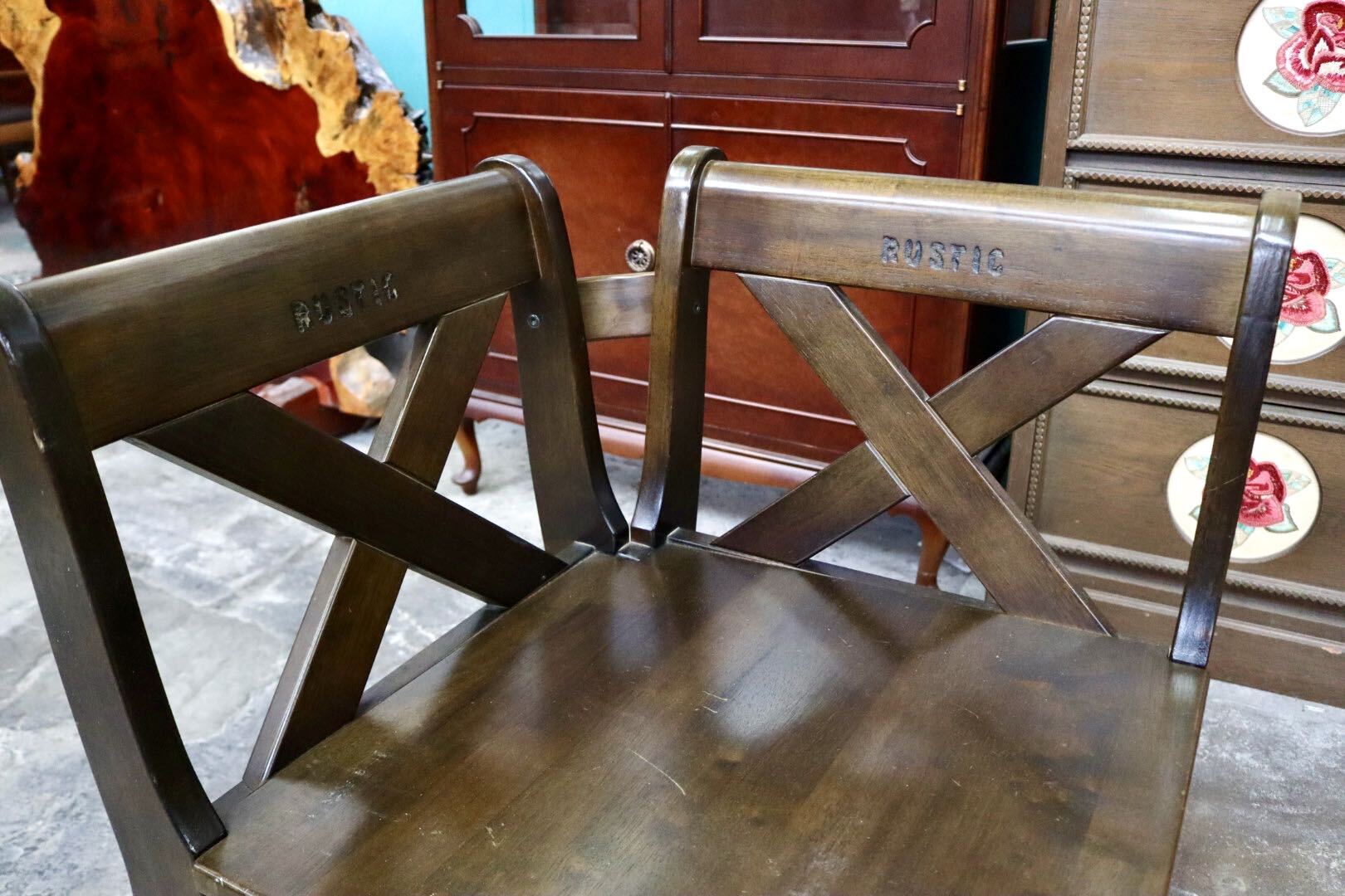 GMJH295A○karimoku / カリモク RUSTIC ルスティック コーナーベンチ ベンチチェア 椅子 国産家具 廃番 ヴィンテージ