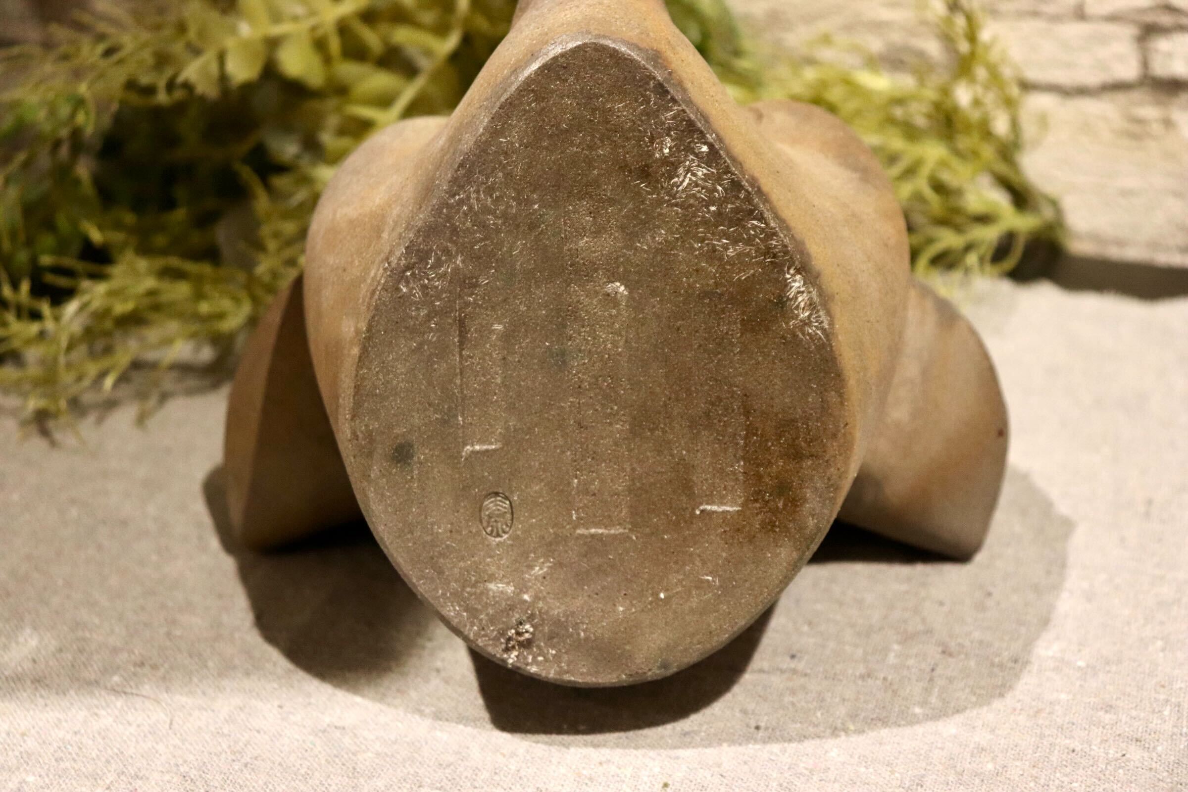 GMIO250A◯圭泉窯 丹波焼 香炉 陶器 置物 伝統工芸 丹波篠山 未使用