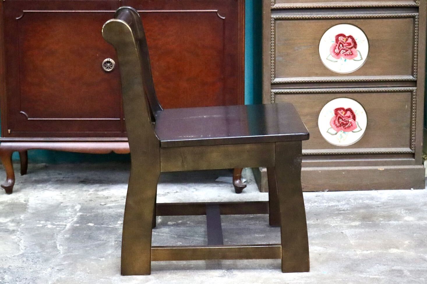 GMJH295B○karimoku / カリモク RUSTIC ルスティック アームレスチェア ベンチチェア 椅子 国産家具 廃番 ヴィンテージ