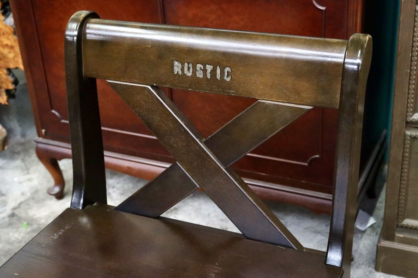 GMJH295B○karimoku / カリモク RUSTIC ルスティック アームレスチェア ベンチチェア 椅子 国産家具 廃番 ヴィンテージ