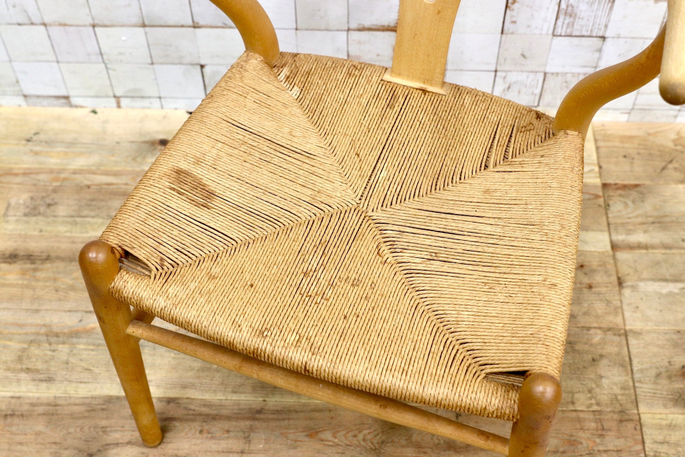 GMJS140C○CARL HANSEN & SON / カールハンセン&サン ビーチ材 CH24 Yチェア ウェグナー デンマーク製 1970年代頃 ヴィンテージ 北欧家具