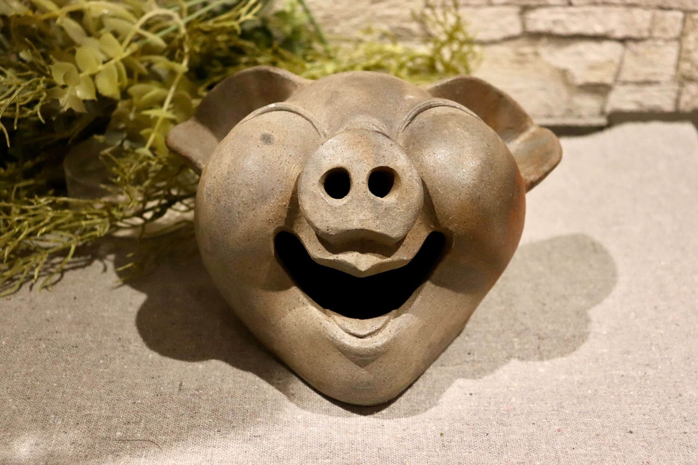 GMIO250B◯圭泉窯 丹波焼 香炉 陶器 置物 伝統工芸 丹波篠山 未使用