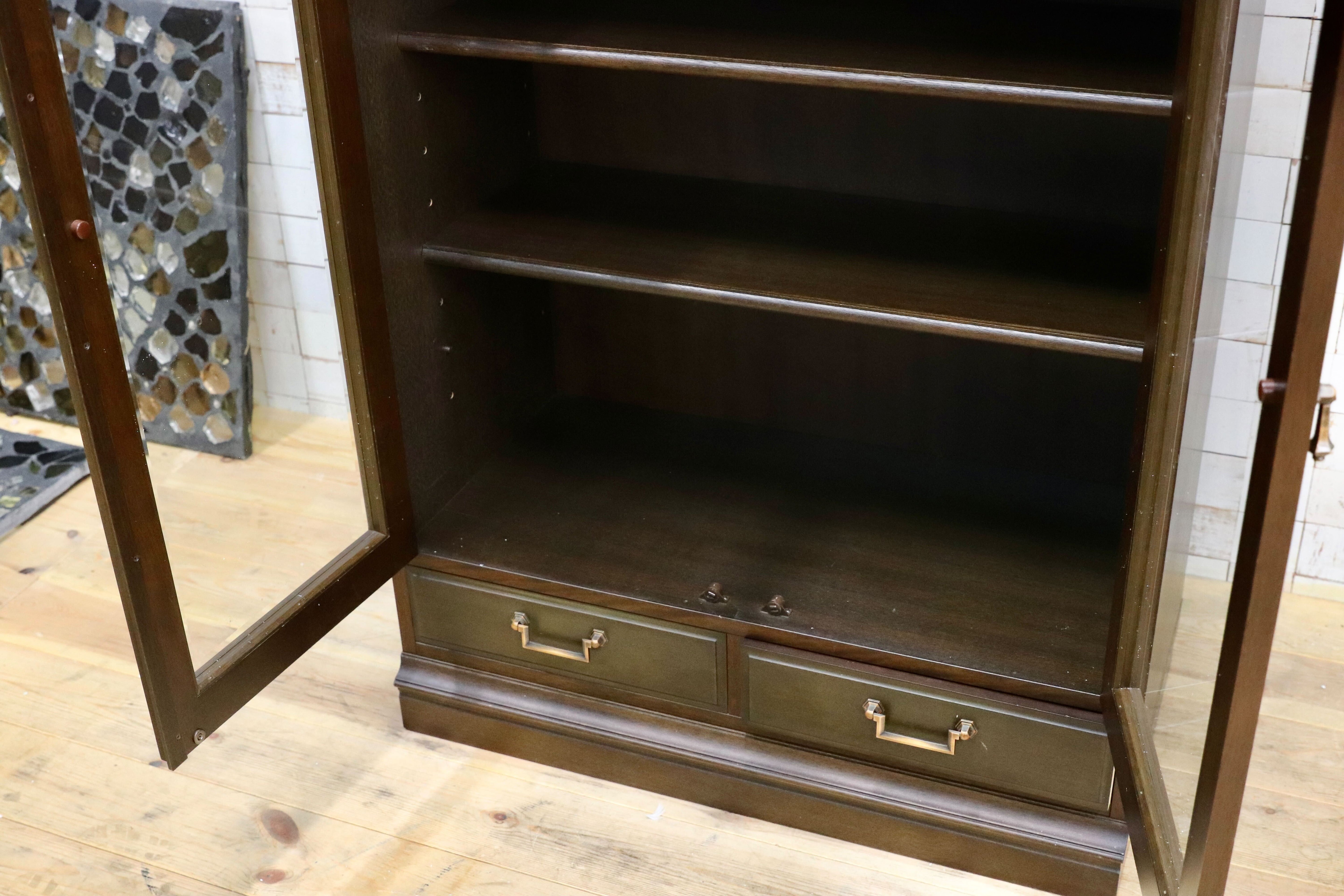 GMIH182○maruni / マルニ キャビネット リビングボード サイドボード 飾り棚 アンティーク調 クラシック 地中海