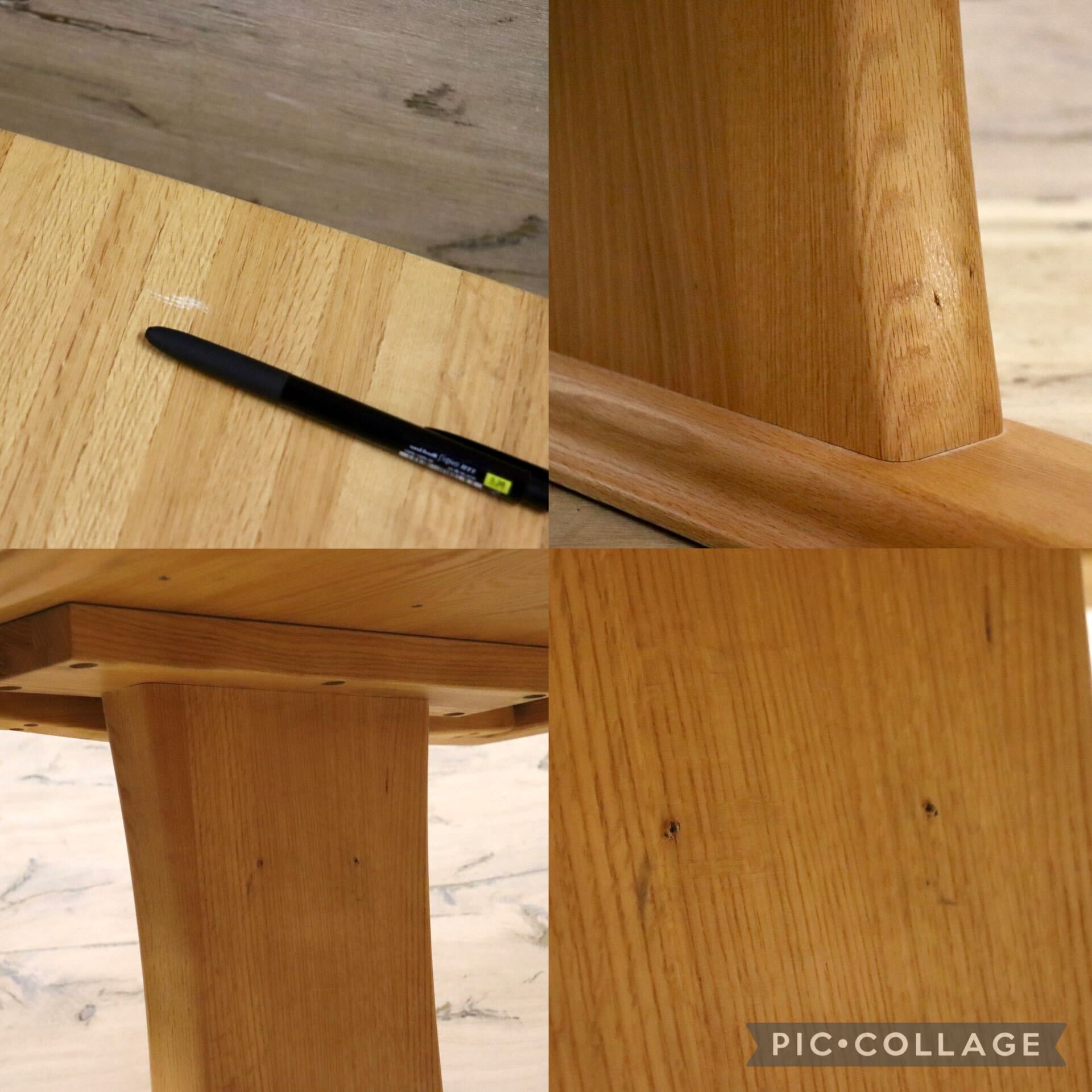 GMIS483A○ナガノインテリア / NAGANO INTERIOR KT044 ダイニングテーブル 食卓テーブル 作業台 北欧スタイル ナチュラル 定価約12万 美品