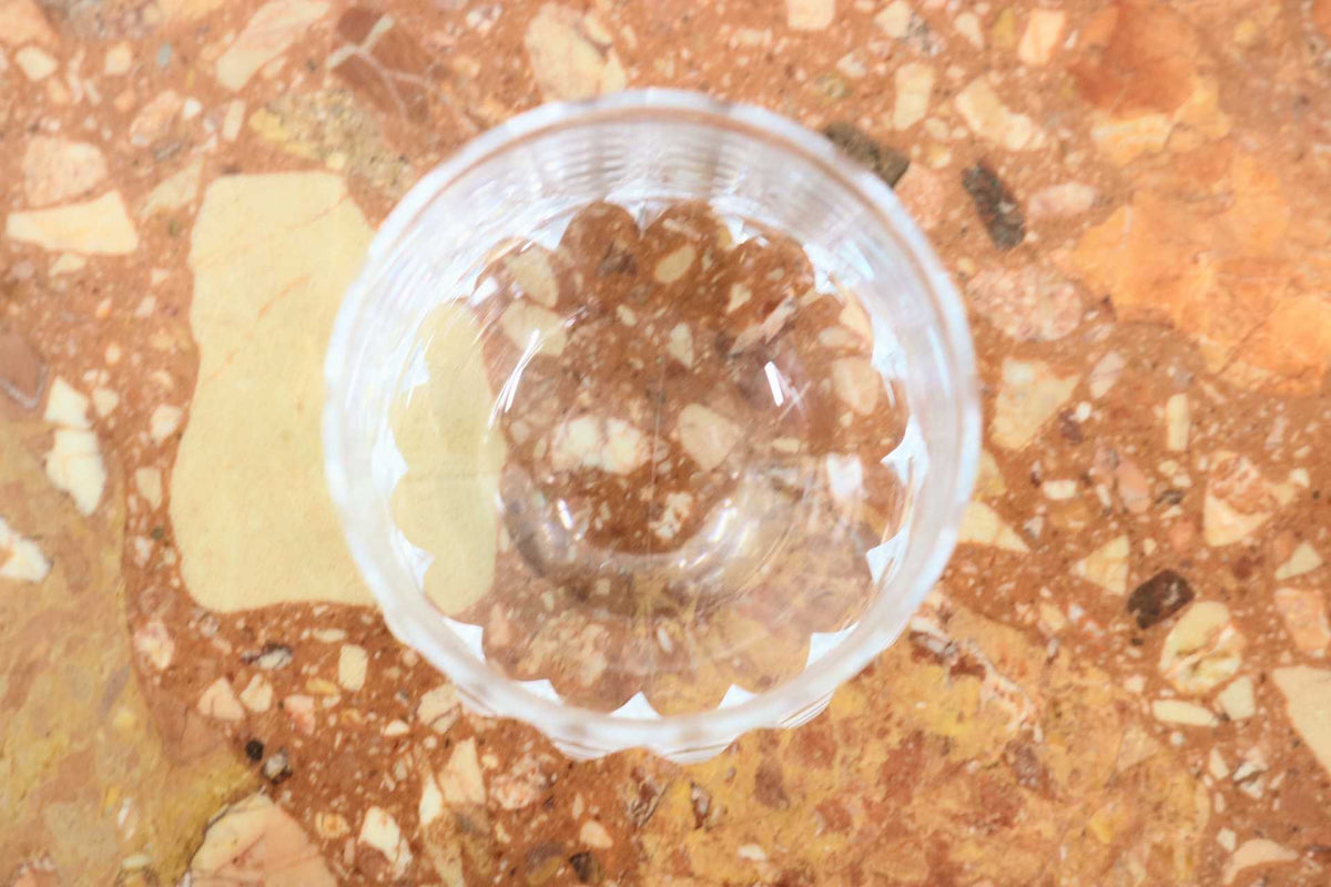 GMJH328K◯ガラス製 ナイトカラフェ グラス セット レトロ デキャンタ 水差し カットガラス 硝子 フラワーベース クリスタルガラス