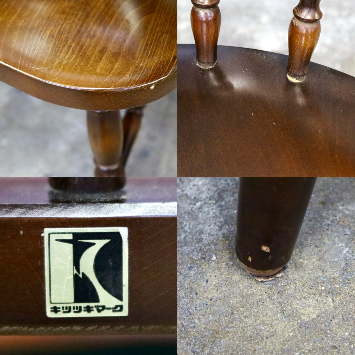 GMJH378D○飛騨産業 / HIDA キツツキ ウィンザーチェア ダイニングチェア アームチェア 椅子 カントリー レトロ 無垢 国産家具