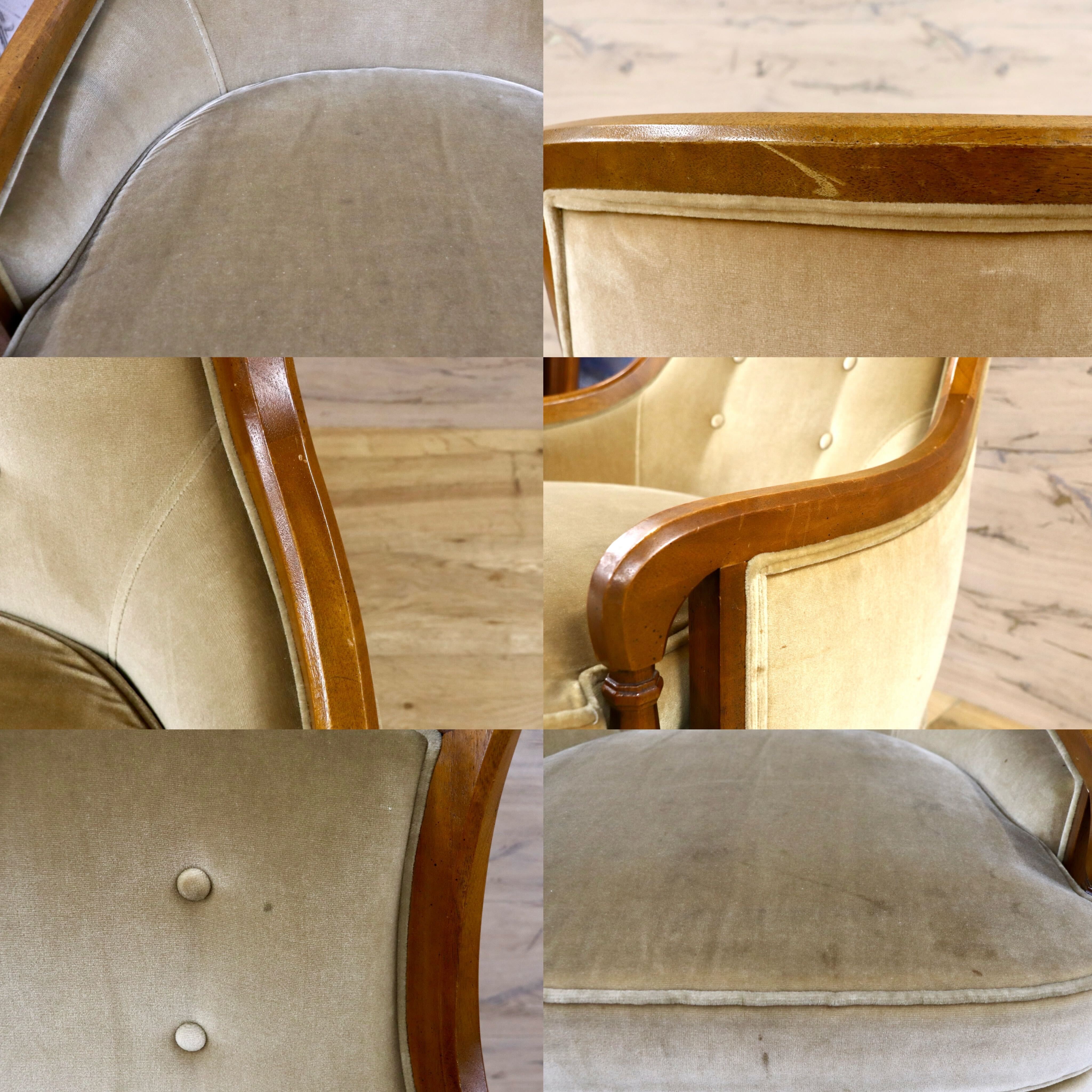GMJK42B○DREXEL HERITAGE / ドレクセルヘリテイジ Upholstery 1人掛けソファ シングルソファ クラシック ヴィンテージ 応接 読書椅子