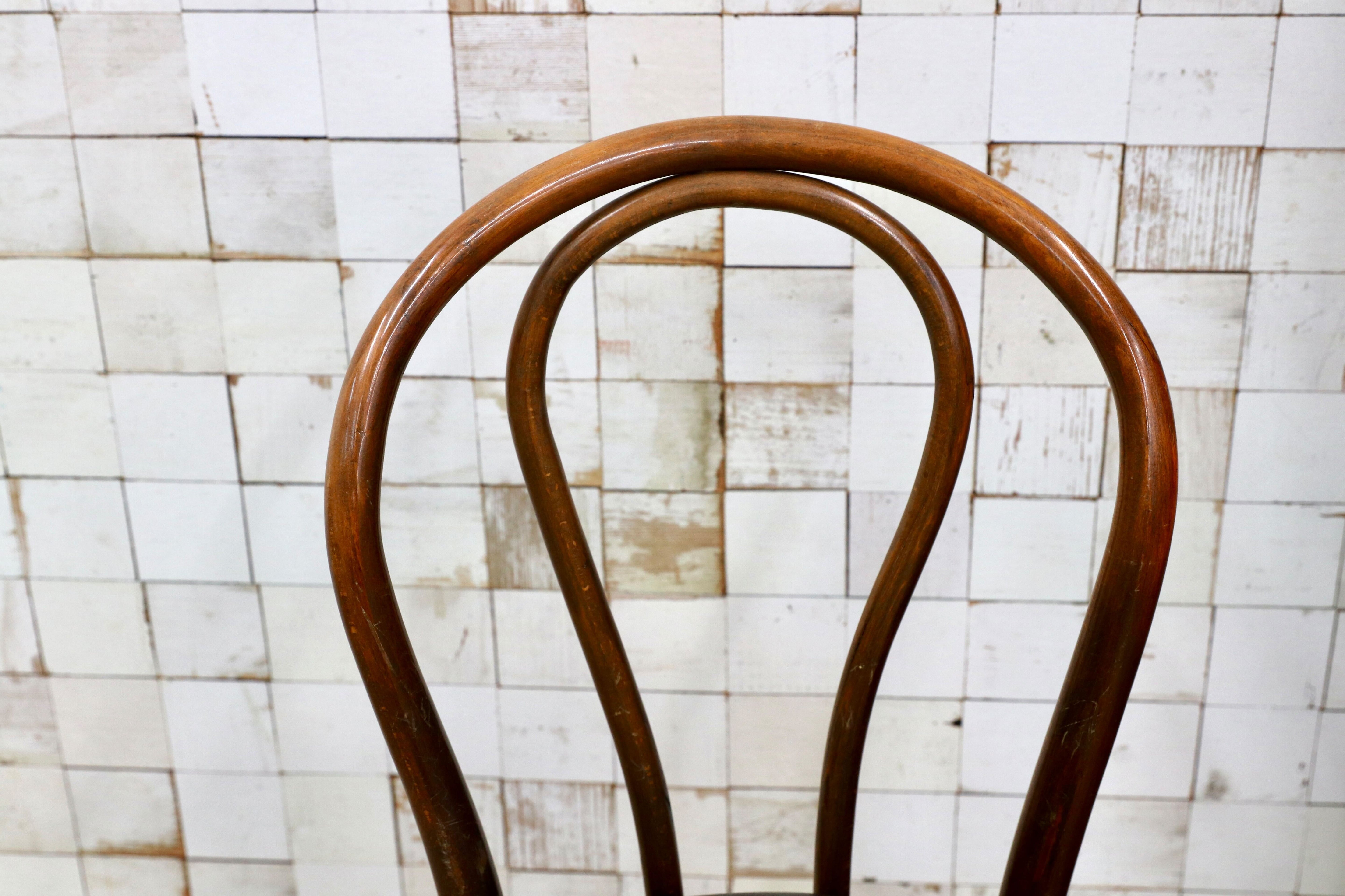 GMIH421G○maruni / マルニ オールド ヴィンテージ ベントウッドチェア ルーマニア製 曲木 アンティーク 合皮 ブナ材 稀少