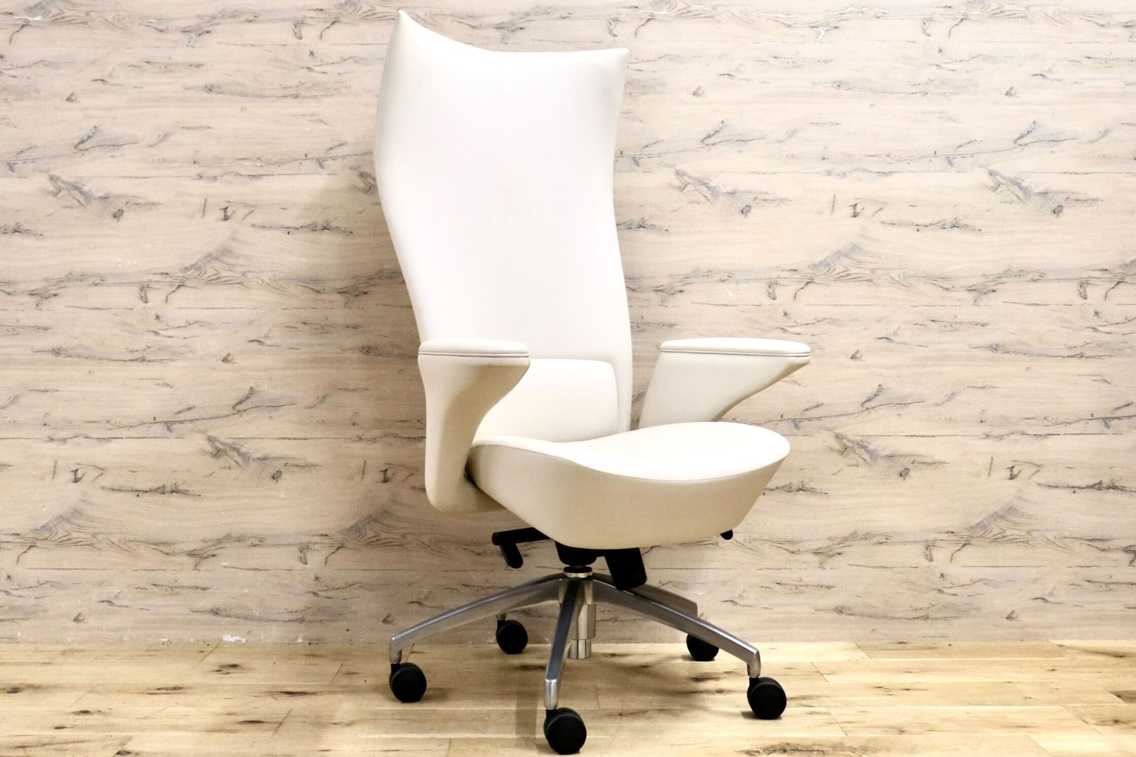 GMIK629F○ITOKI / イトーキ X-4 ハイバックチェア デスクチェア オフィスチェア 書斎椅子 エグゼクティブチェア 合皮 ハイクラスモダン