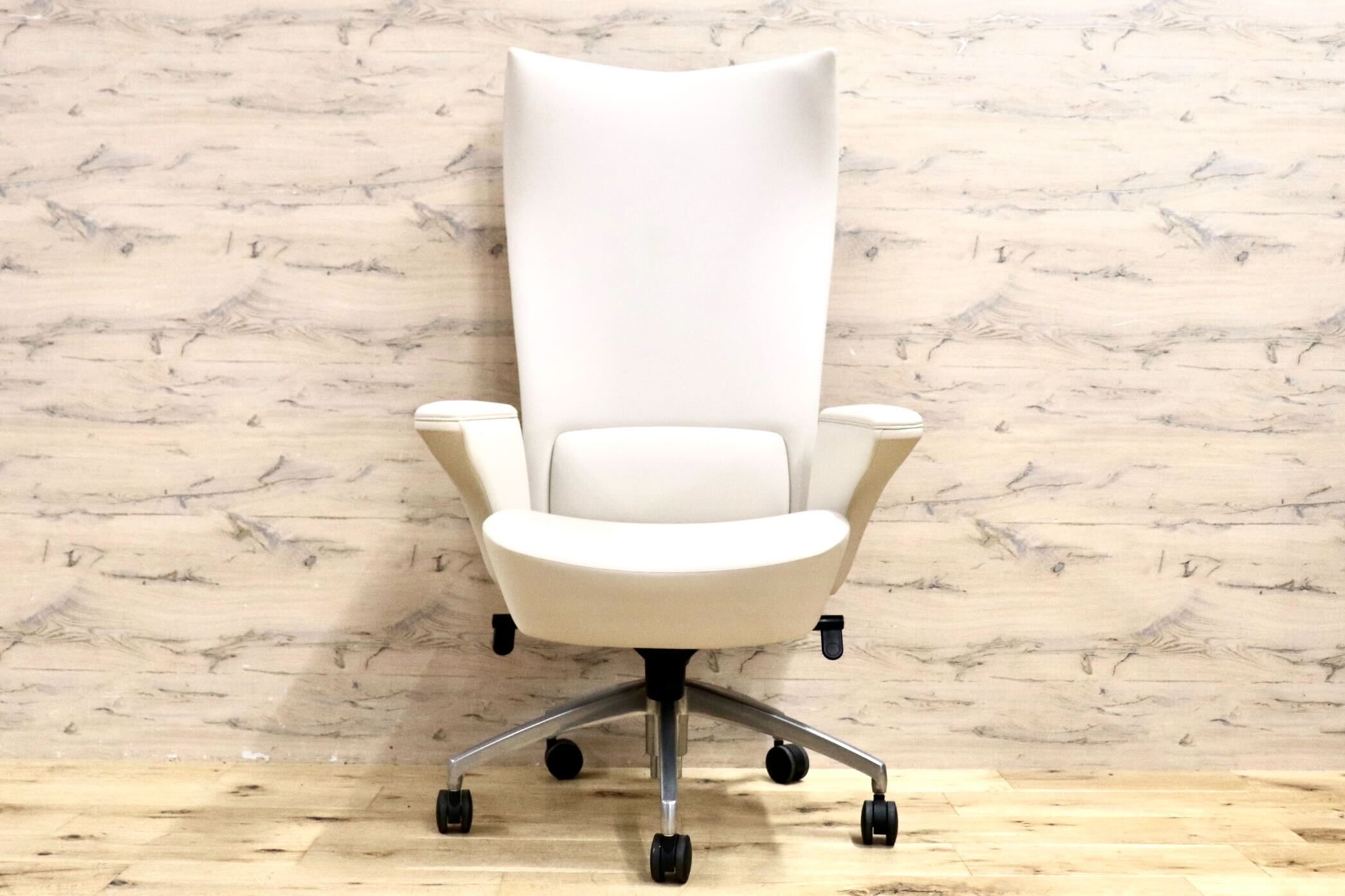 GMIK629F○ITOKI / イトーキ X-4 ハイバックチェア デスクチェア オフィスチェア 書斎椅子 エグゼクティブチェア 合皮 ハイクラスモダン