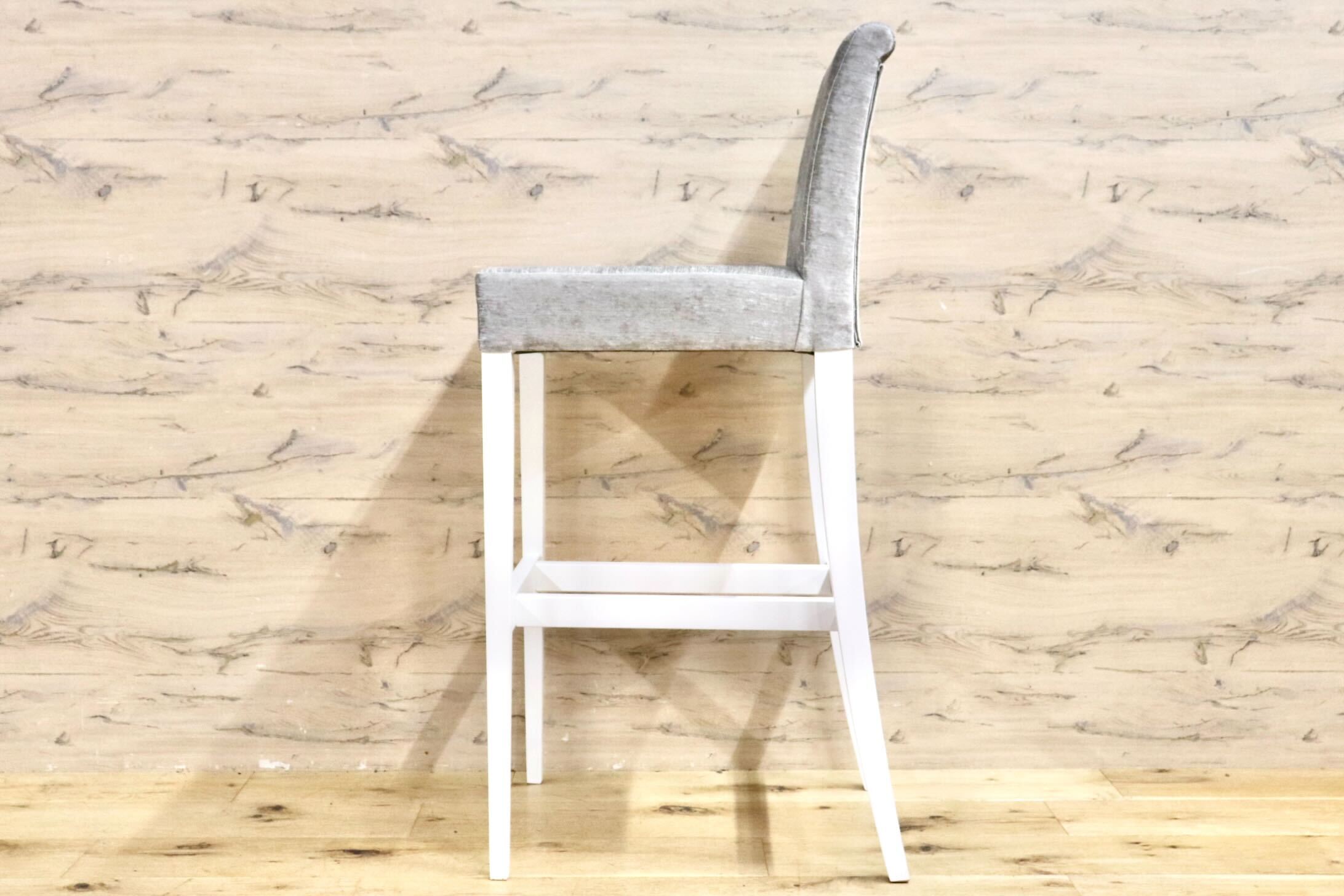 GMIK615B○Proceed / プロシード カウンターチェア ハイカウンターチェア 木製 椅子 ファブリック グレー シンプルモダン 展示品