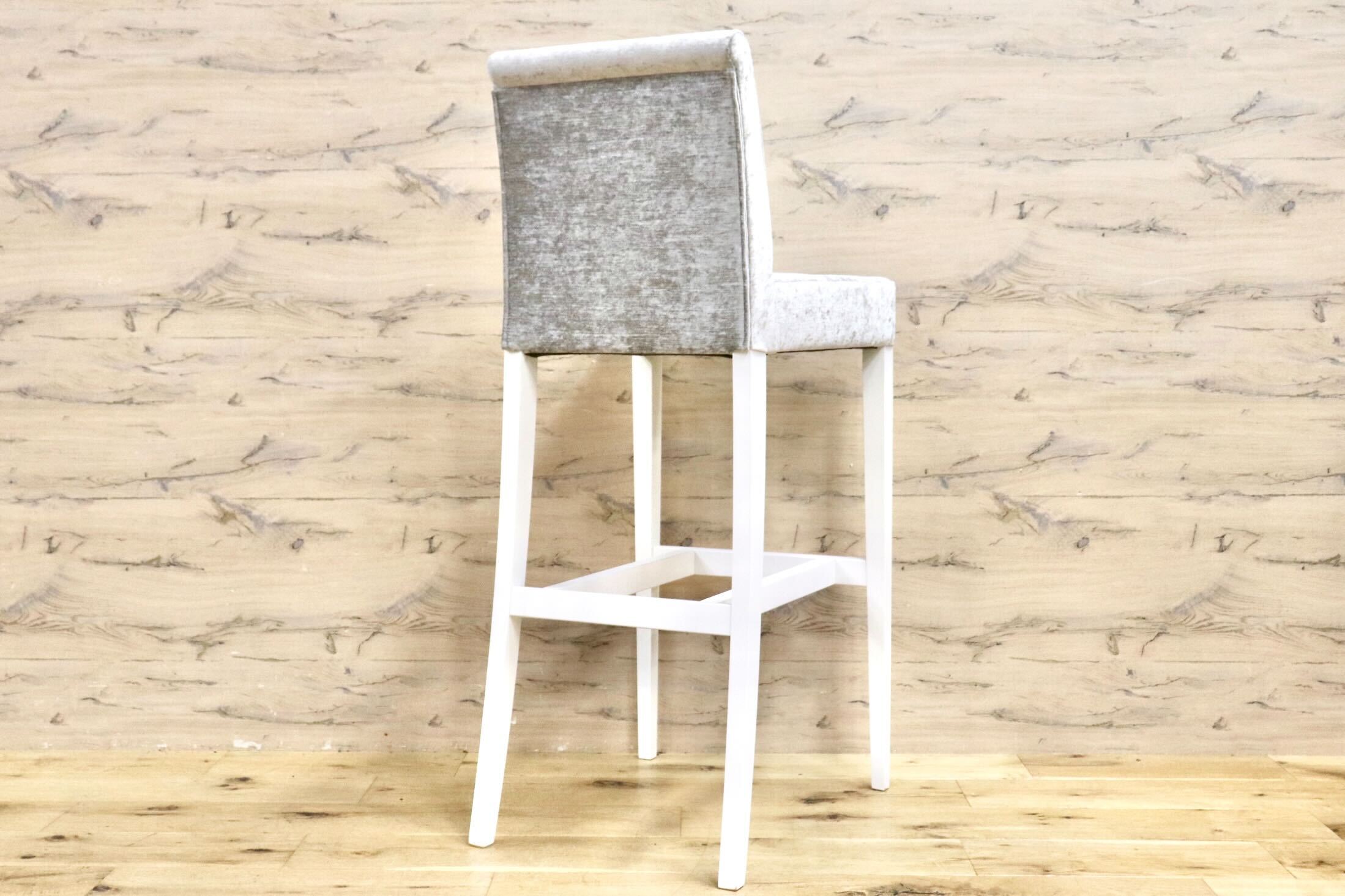 GMIK615B○Proceed / プロシード カウンターチェア ハイカウンターチェア 木製 椅子 ファブリック グレー シンプルモダン 展示品