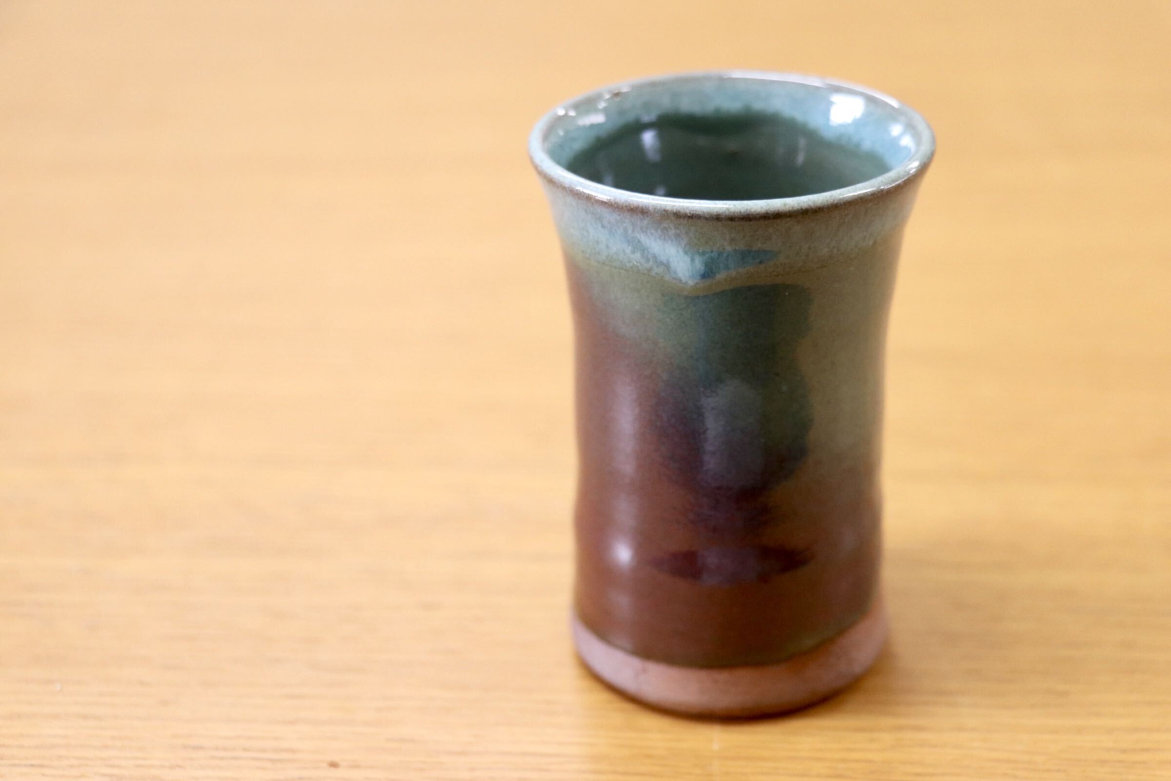 GMIO562C◯市野悟窯 丹波焼 冷酒杯 市野哲次 陶器 伝統工芸 丹波篠山 未使用