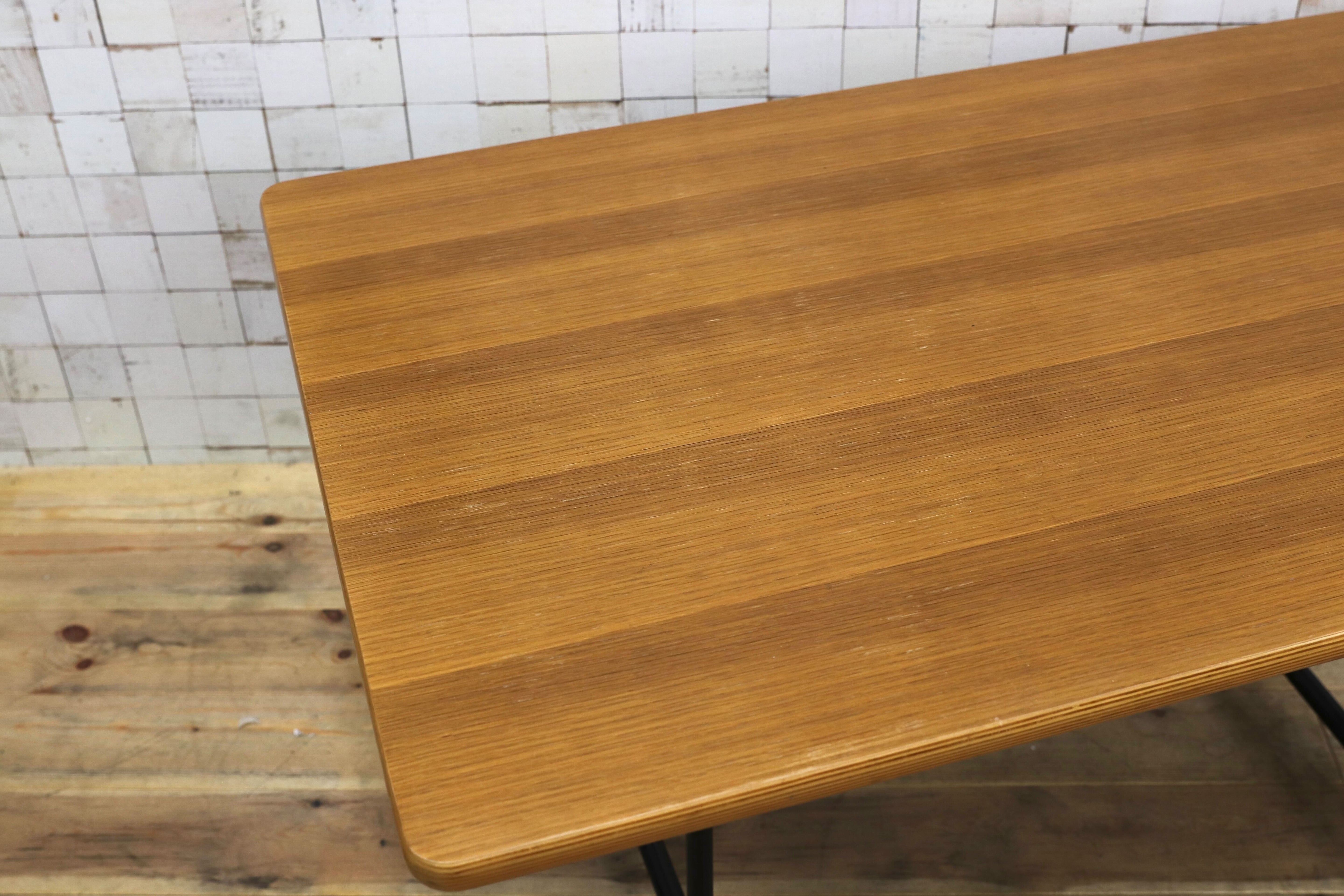 GMIK863○unico / ウニコ FUNEAT ファニート ダイニングテーブル 食卓テーブル 廃盤 ヴィンテージ インダストリアル