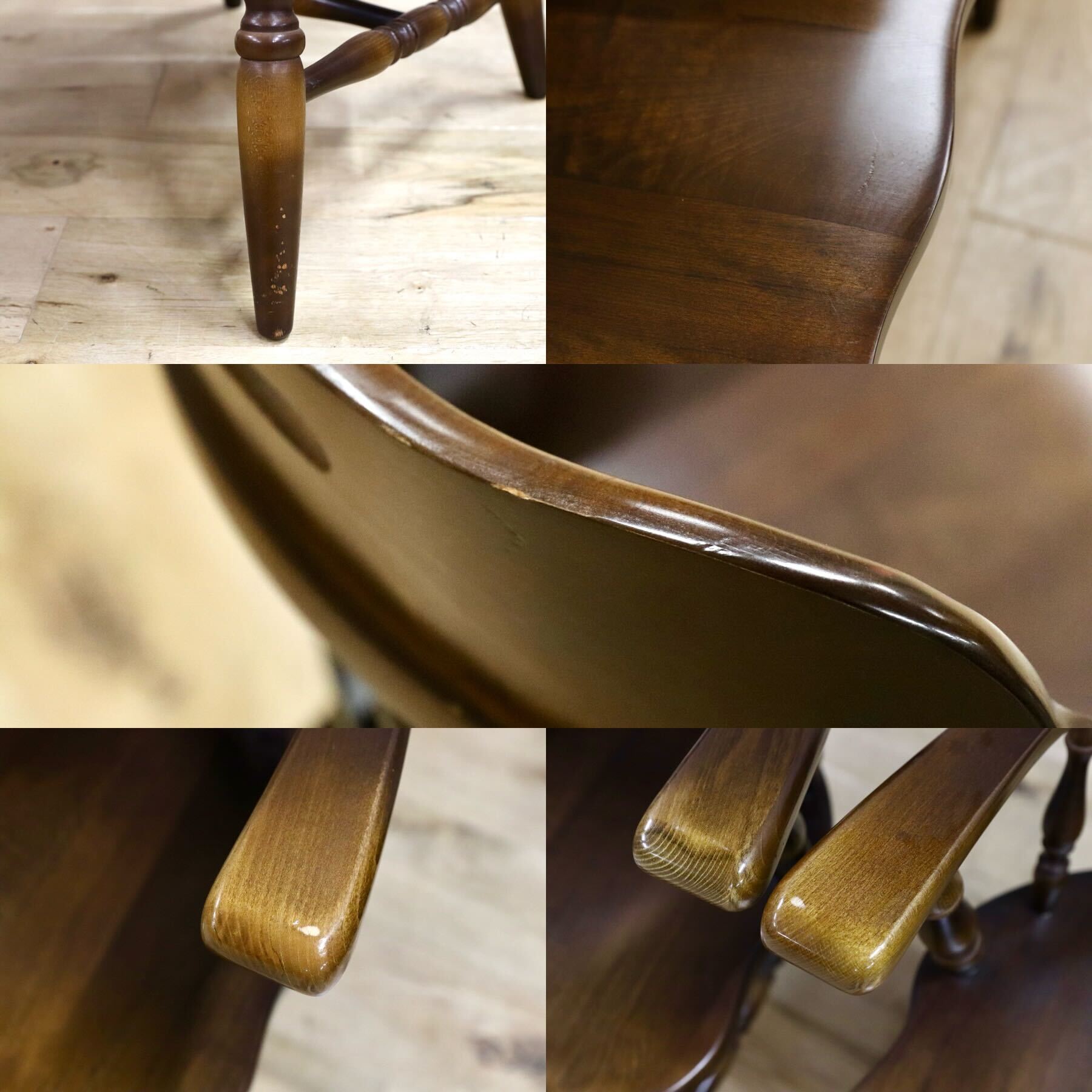 GMGS308B○飛騨産業 / HIDA キツツキ ウィンザーチェア キャプテン