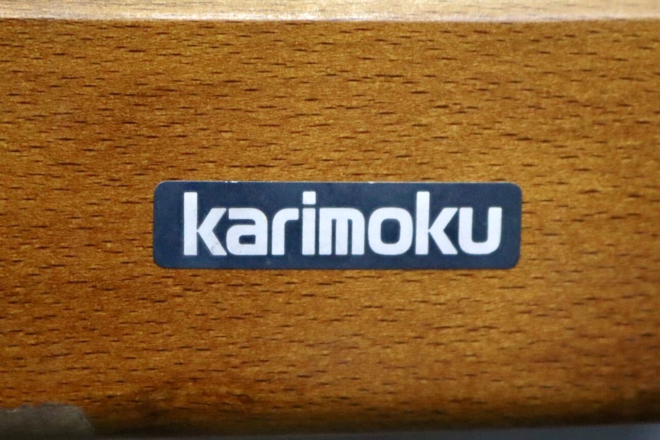 GMJK357C○karimoku / カリモク コロニアル ダイニングチェア アームレスチェア 椅子 レトロ ヴィンテージ 国産家具