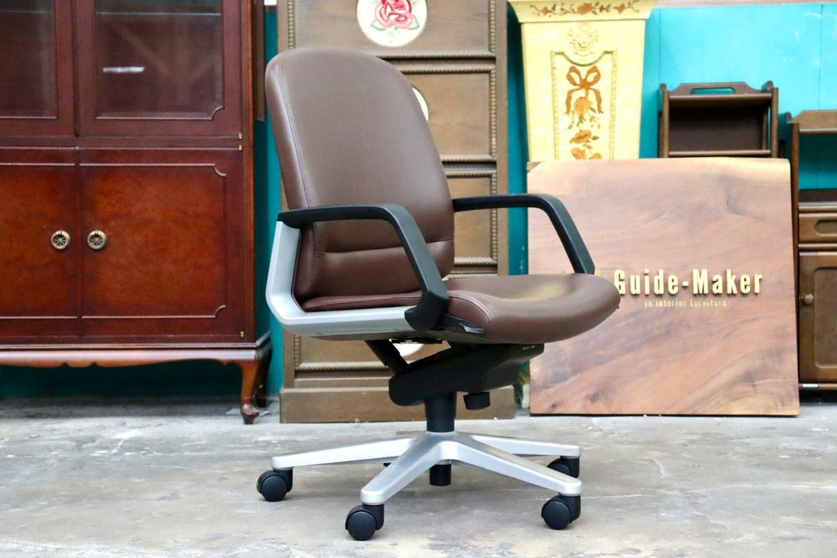 GMJK350K◯KOKUYO / コクヨ マネージメントチェア ワークチェア オフィスチェア アームチェア 回転椅子 リクライニング 昇降式 定価約10万