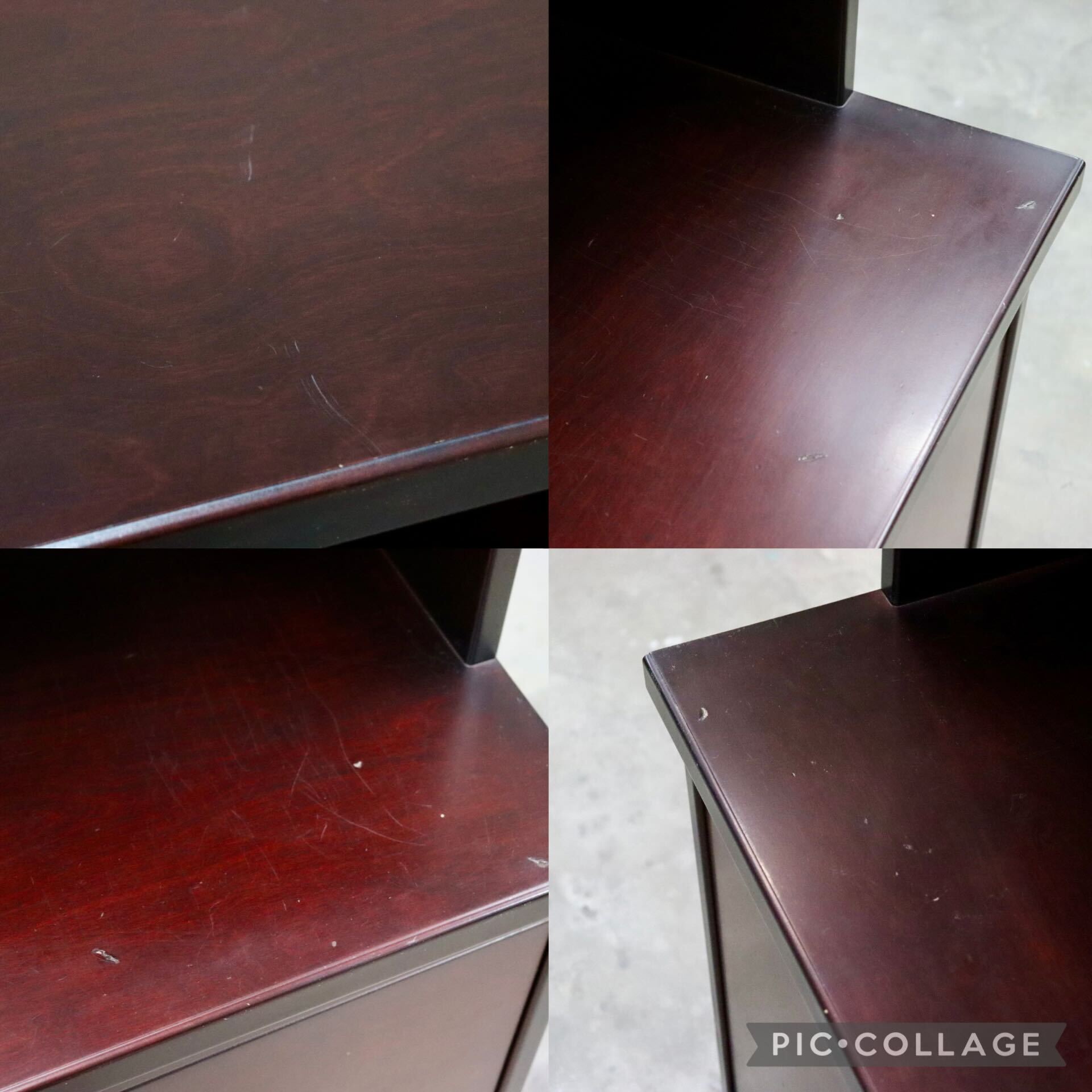 GMIK811A○モリシゲ / MORISHIGE キャビネット 飾り棚 本棚 リビング収納 オリーブ印 昭和レトロ 高級家具 ヴィンテージ