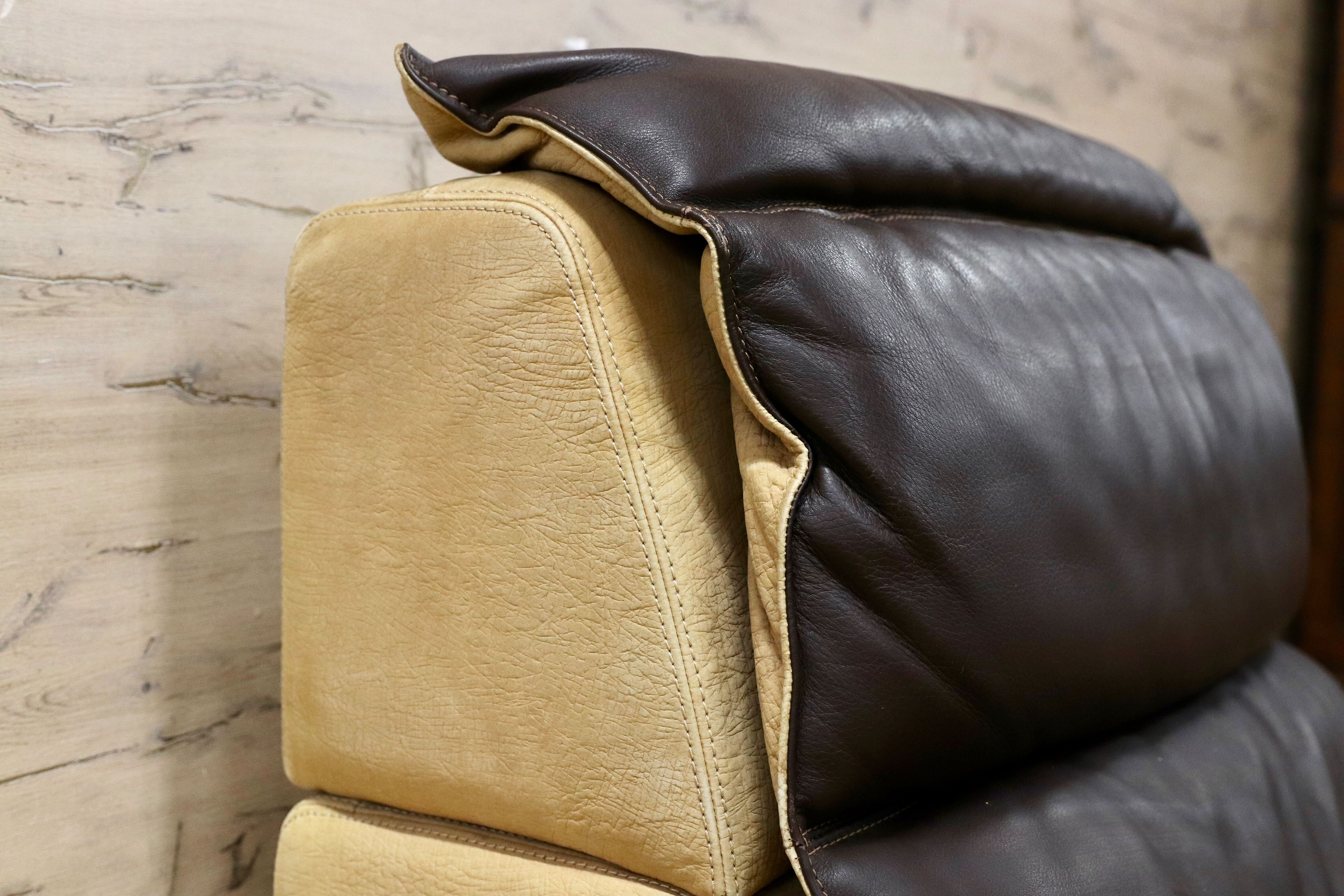 GMIK864D○rossi di albizzate / ロッシディアルビザーテ 1人掛けソファ シングルソファ 本革 ヴィンテージ イタリア 最高峰 約50万