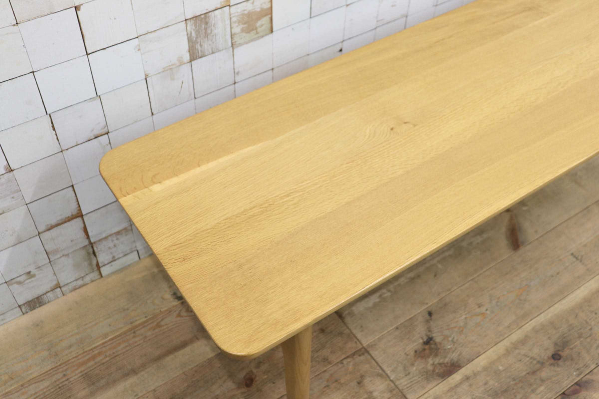 GMJH399B◯イバタインテリア / ibata ダイニングベンチ 長椅子 ダイニング チェア ベンチ オーク材 ナチュラル 飛騨家具 北欧スタイル