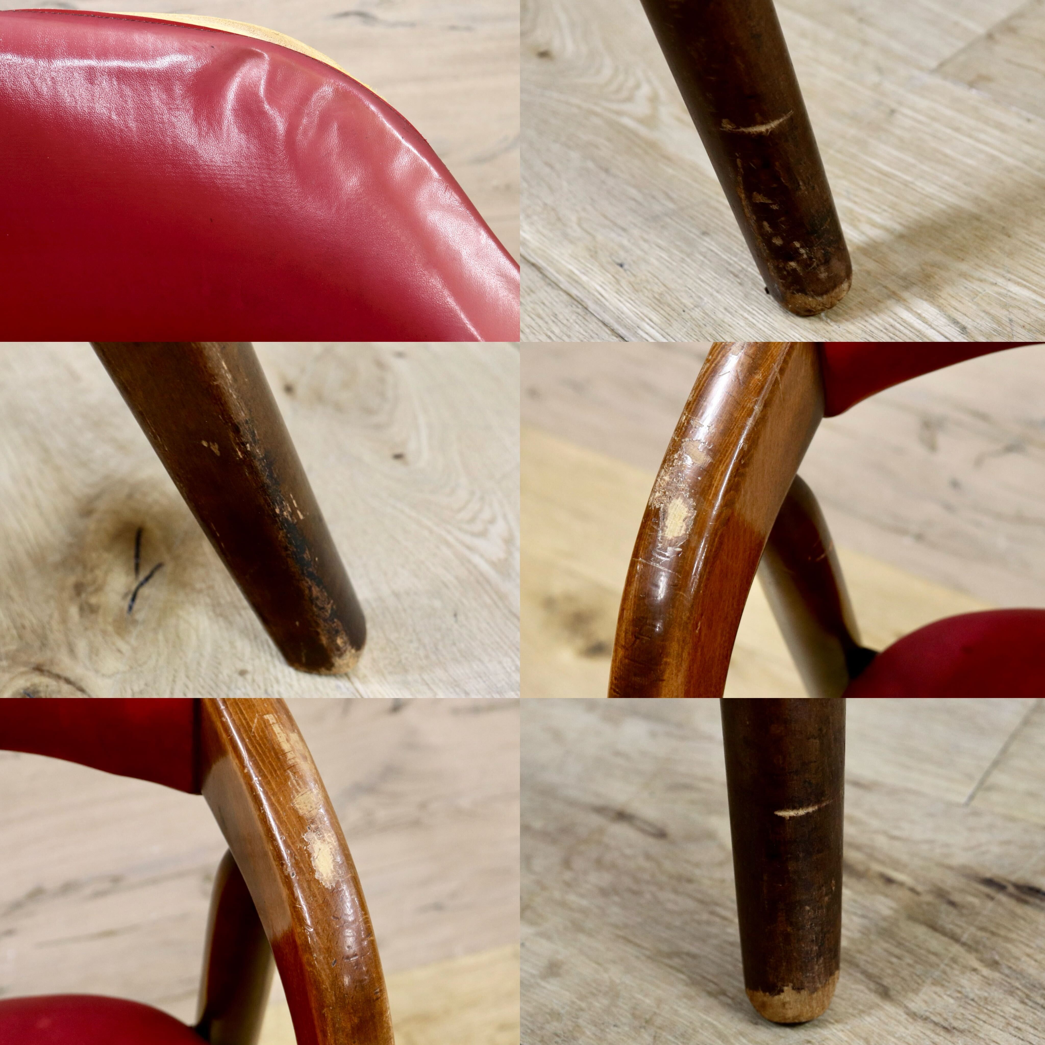 GMIS205○Tsujimokko / 辻木工 ダイニングチェア アームチェア 椅子 国産 ヴィンテージ レトロ ジャパニーズモダン ミッドセンチュリー