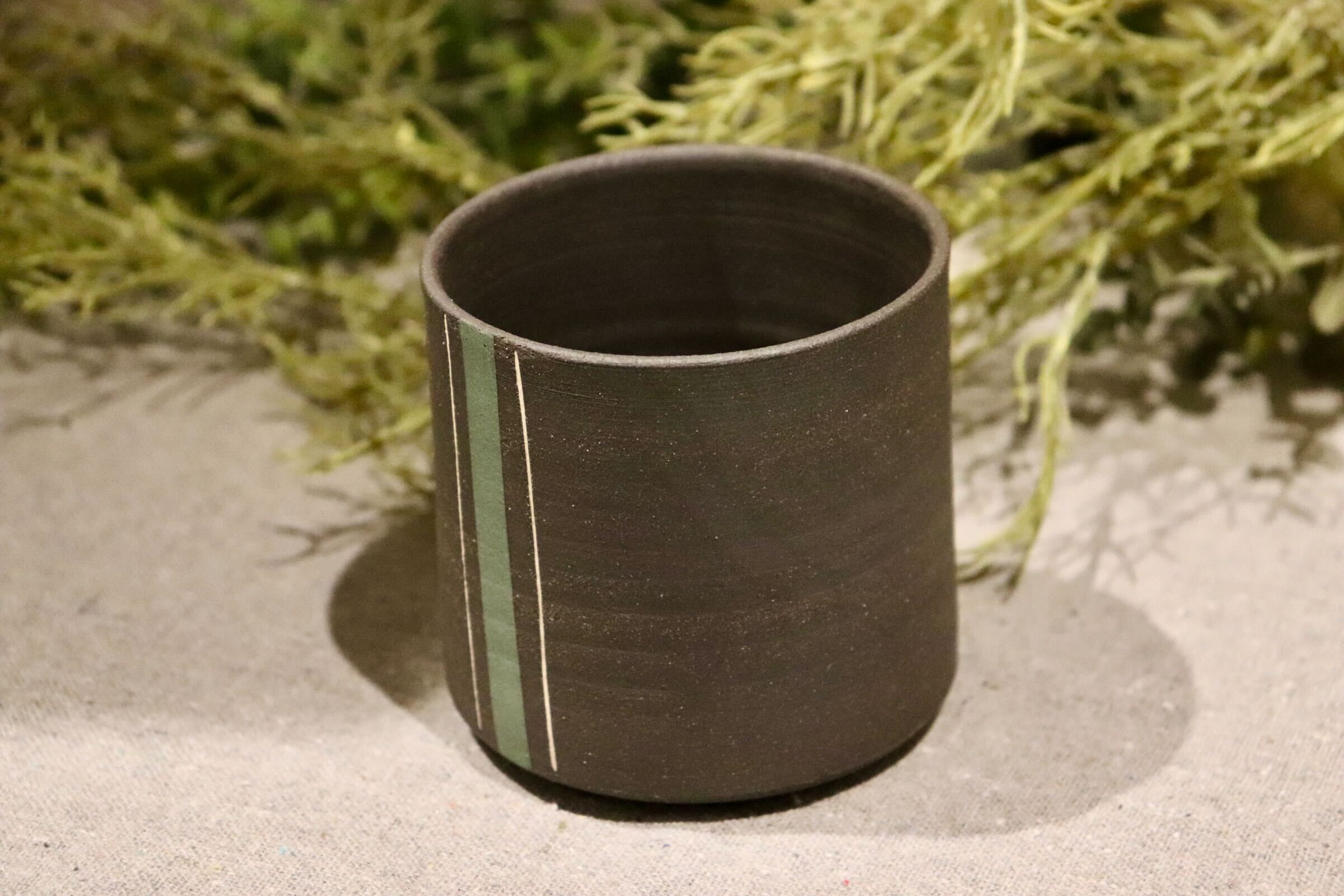 GMIO218B◯市野悟窯 丹波焼 焼酎カップ 市野哲次 陶器 酒器 伝統工芸 丹波篠山 未使用