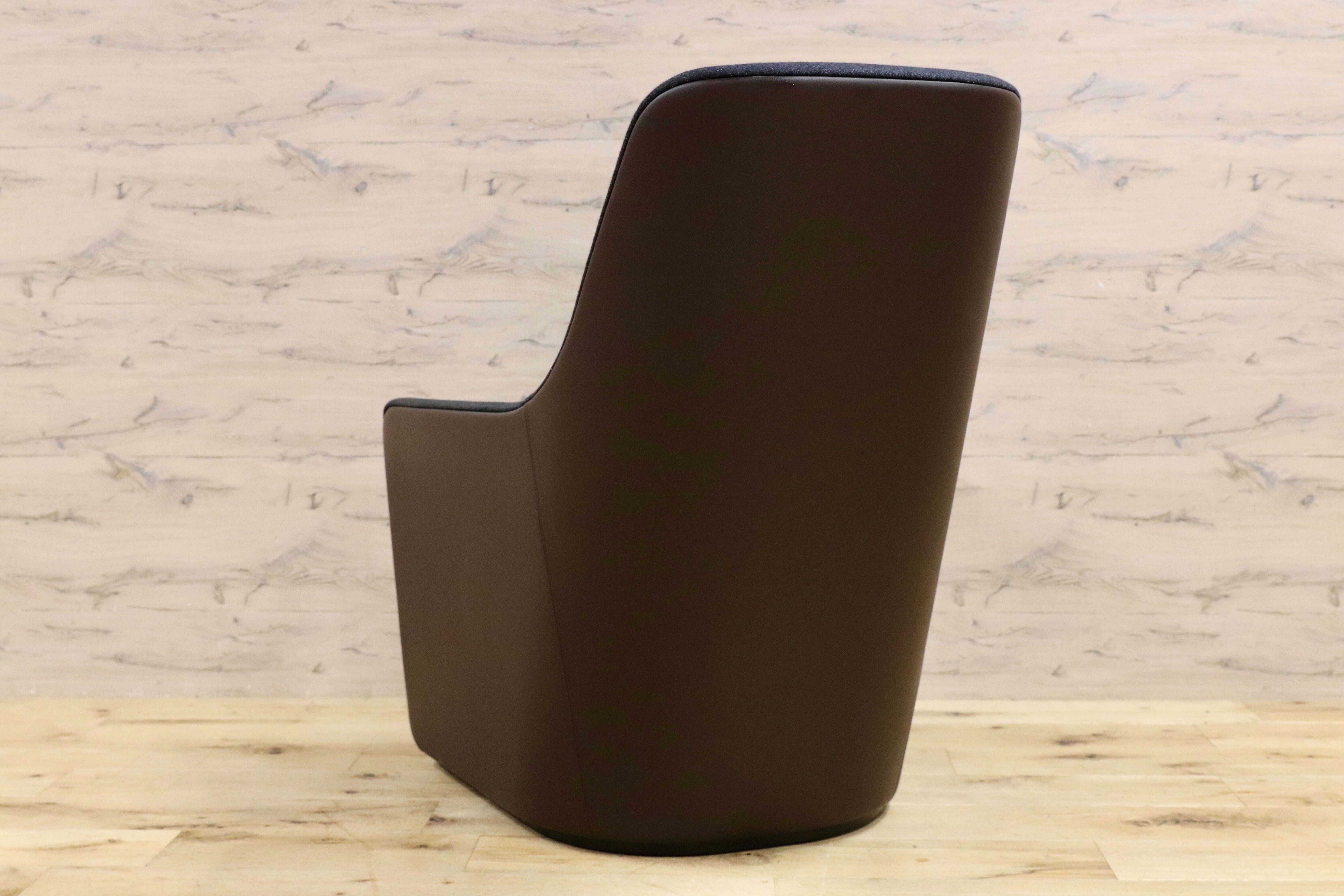 GMIO150D○Walter Knoll ウォルターノル FOSTER520 フォスター クラブチェア ラウンジチェア シングルソファ 1人掛けソファ