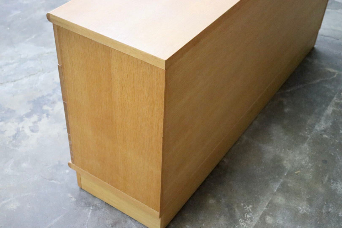 GMJK358◯MOBEL TOKO / メーベルトーコー サイドボード キャビネット リビング収納 飾り棚 旭川家具 ナチュラル 希少