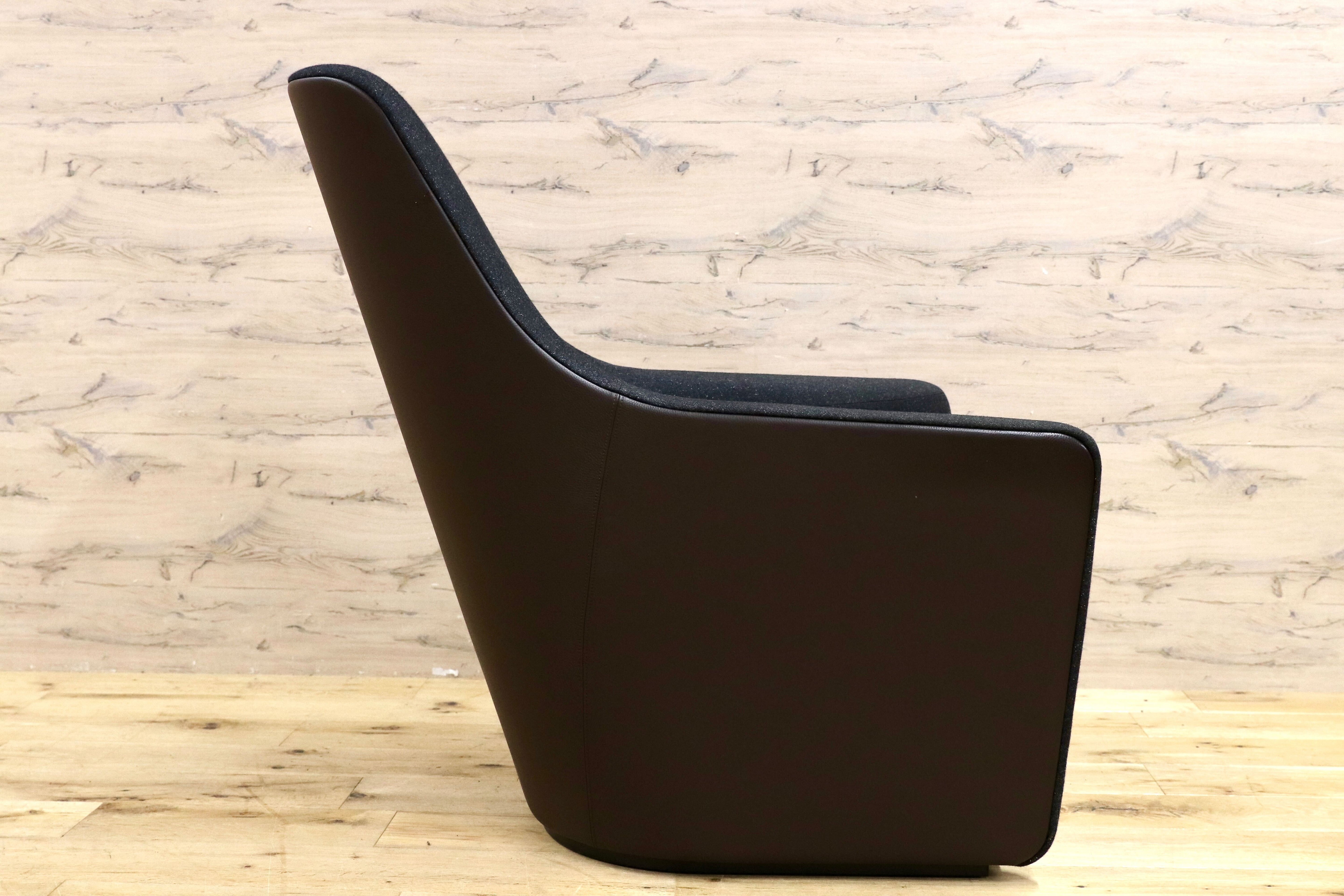 GMIO150D○Walter Knoll ウォルターノル FOSTER520 フォスター クラブチェア ラウンジチェア シングルソファ 1人掛けソファ