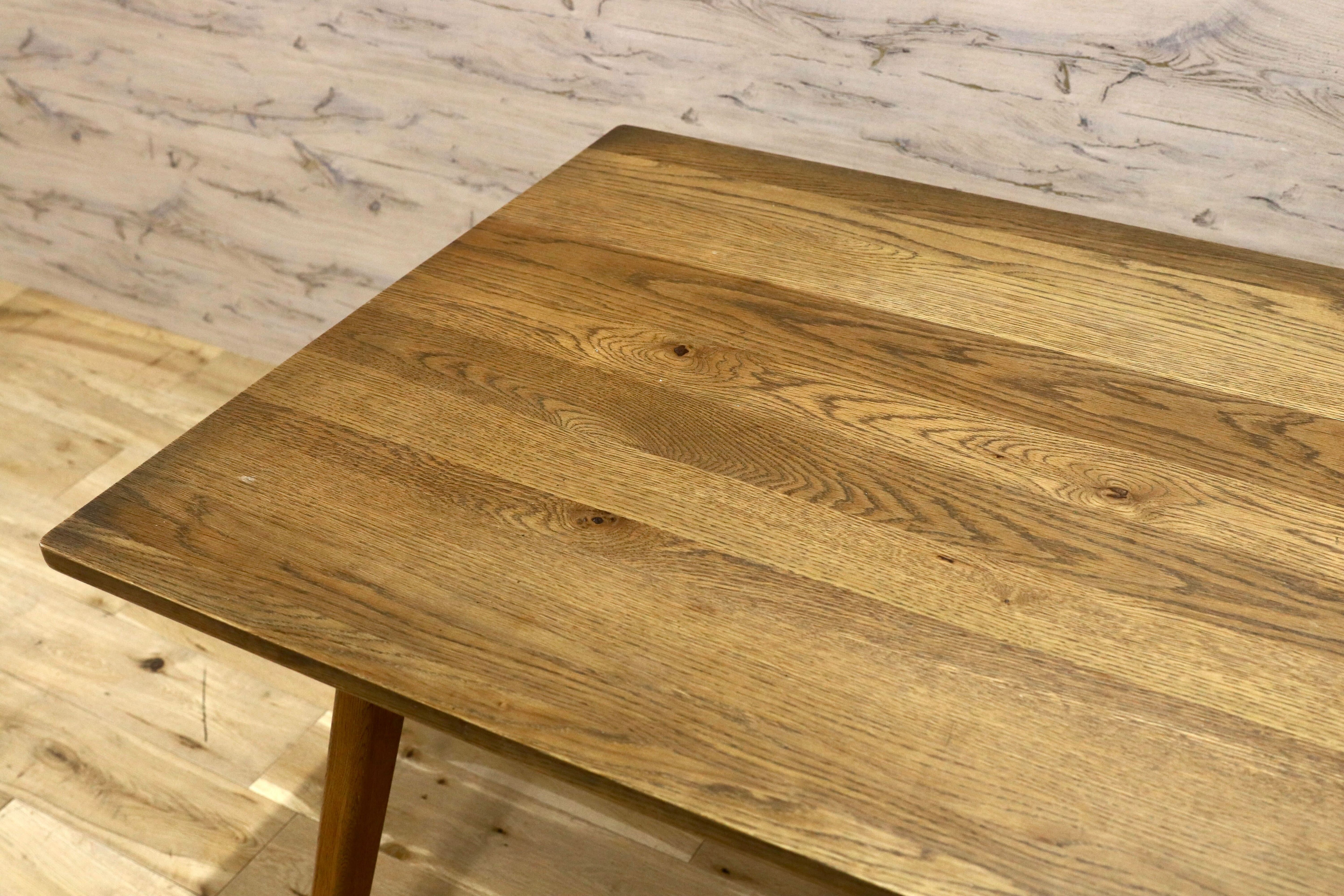 GMIK873○unico / ウニコ ADDAY アディ ダイニングテーブル 食卓テーブル オーク材 北欧スタイル ブラウン