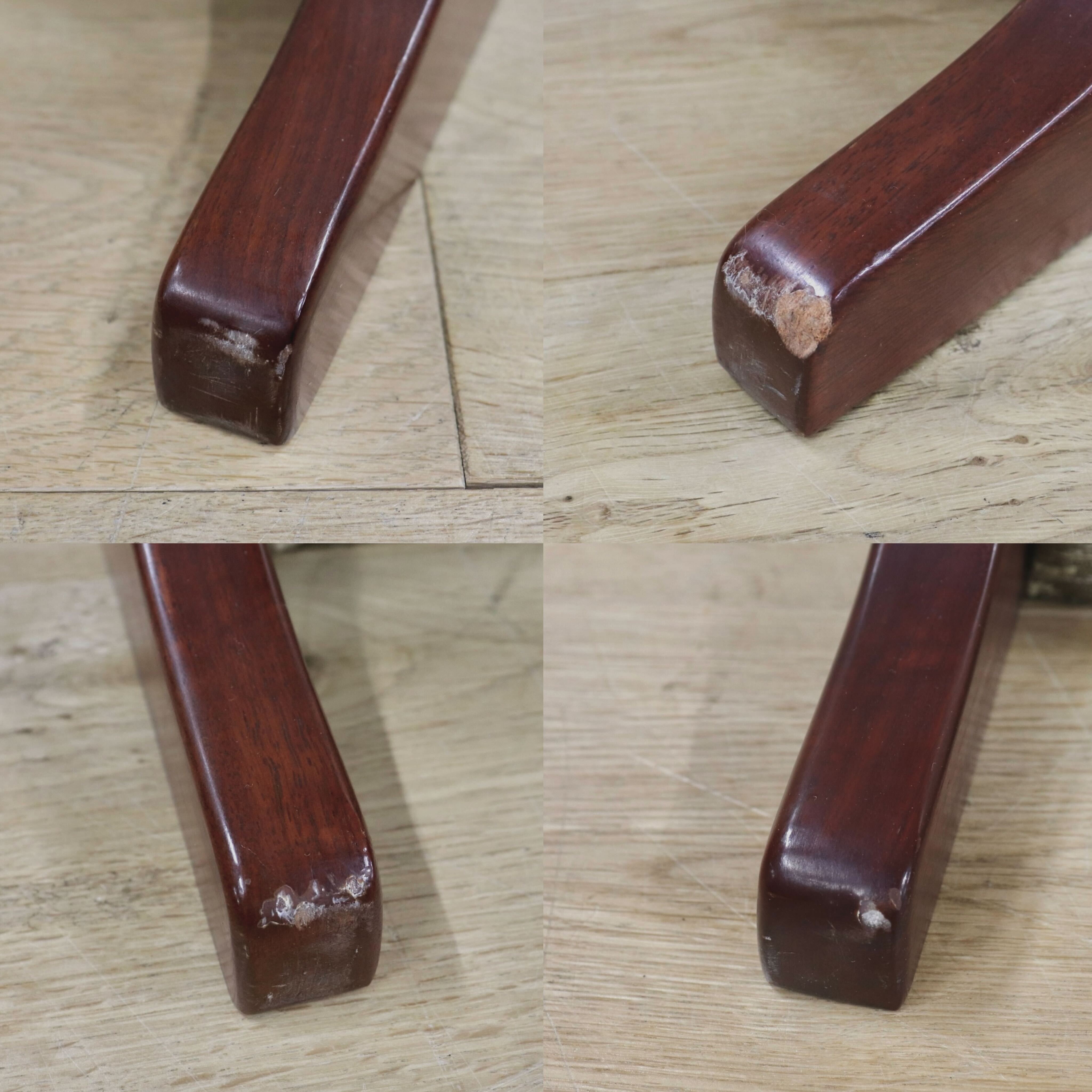 GMIH289○karimoku / カリモク 座椅子 4脚セット 折りたたみ椅子 和風椅子 和室 和家具 国産家具