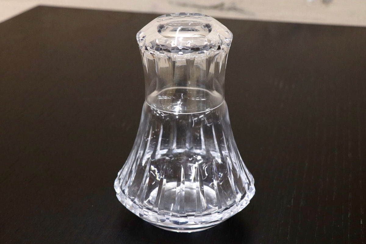 GMJH328B○ガラス製 ナイトカラフェ グラス セット レトロ デキャンタ 水差し カットガラス 硝子 フラワーベース クリスタルガラス