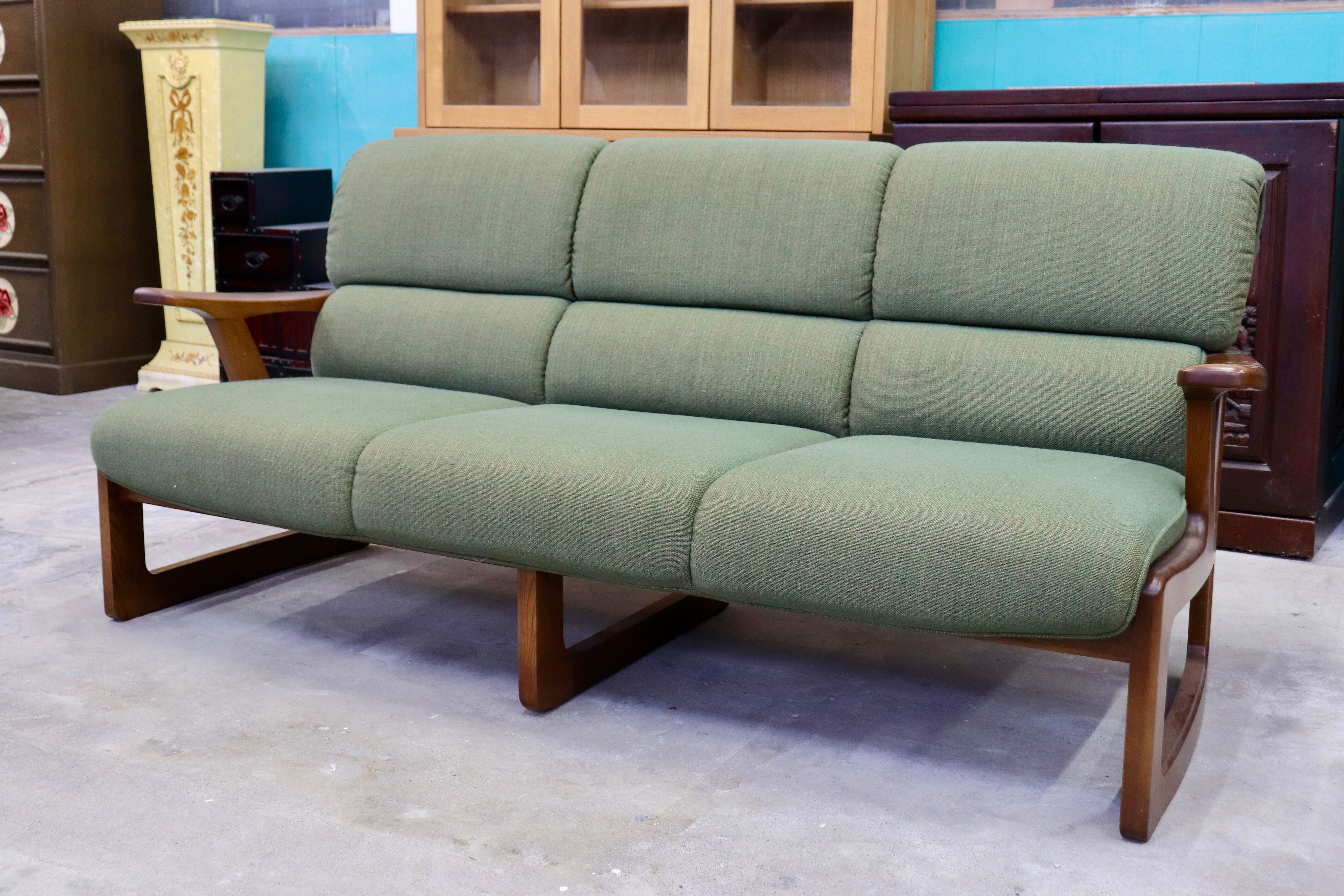 GMIK633A○maruni / マルニ 3人掛けソファ トリプルソファ 3シーター 長椅子 ファブリック ミッドセンチュリー ヴィンテージ レトロ