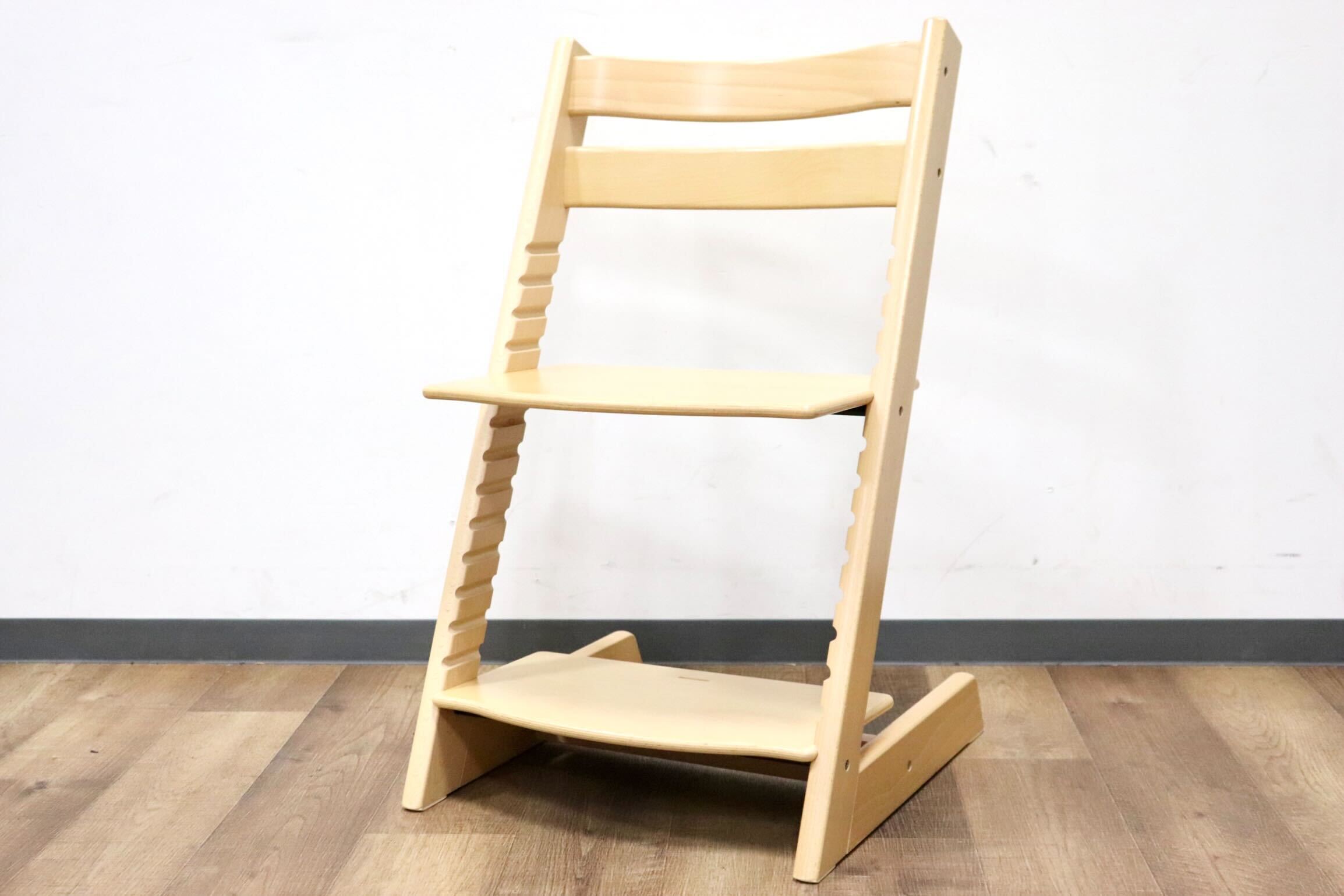 GMHH99A○STOKKE / ストッケ トリップトラップチェア ベビーチェア キッズチェア ダイニングチェア ナチュラル 北欧 ノルウェー 展示品