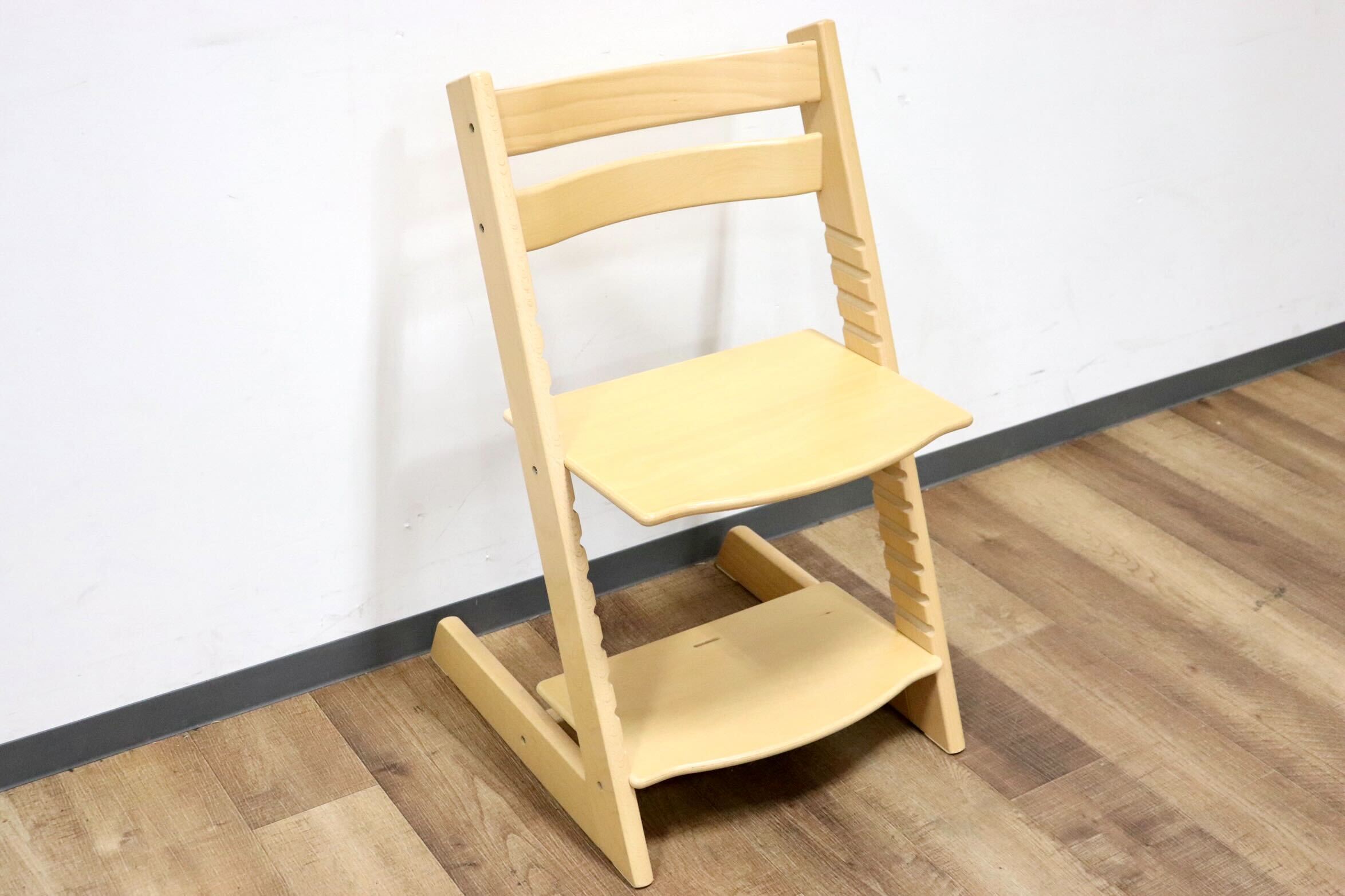 GMHH99A○STOKKE / ストッケ トリップトラップチェア ベビーチェア キッズチェア ダイニングチェア ナチュラル 北欧 ノルウェー 展示品