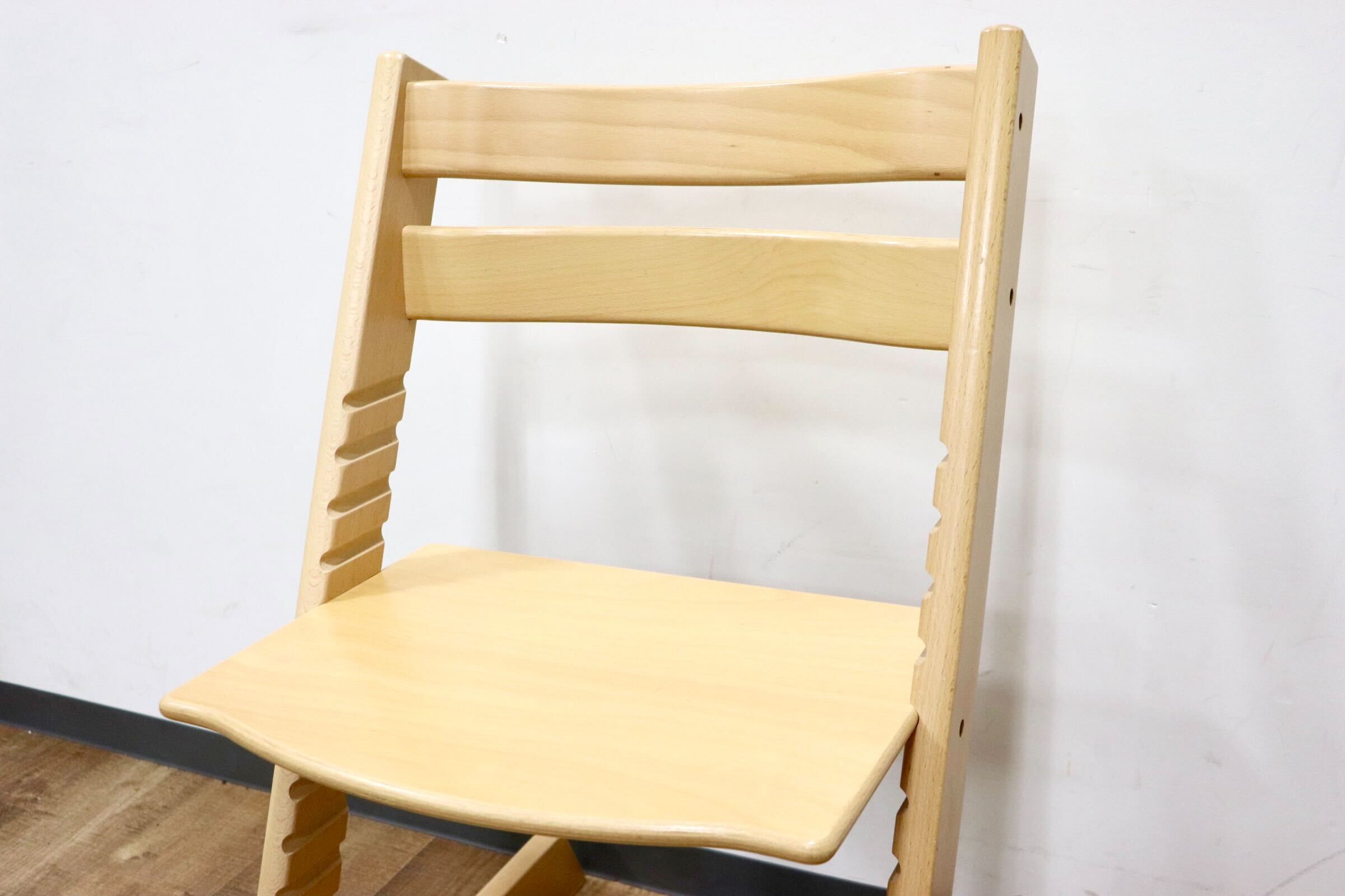 GMHH99A○STOKKE / ストッケ トリップトラップチェア ベビーチェア キッズチェア ダイニングチェア ナチュラル 北欧 ノルウェー 展示品