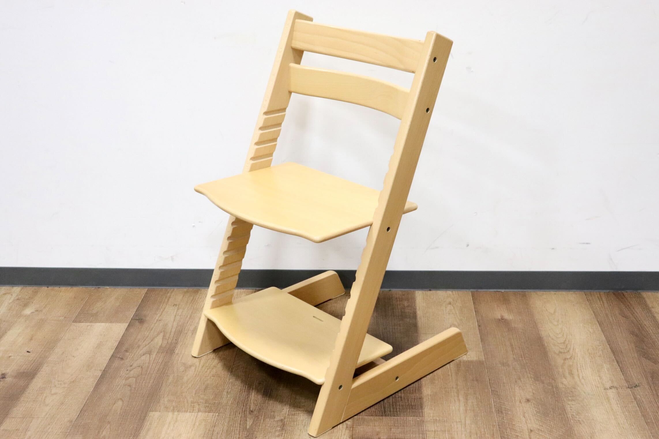 GMHH99A○STOKKE / ストッケ トリップトラップチェア ベビーチェア キッズチェア ダイニングチェア ナチュラル 北欧 ノルウェー 展示品