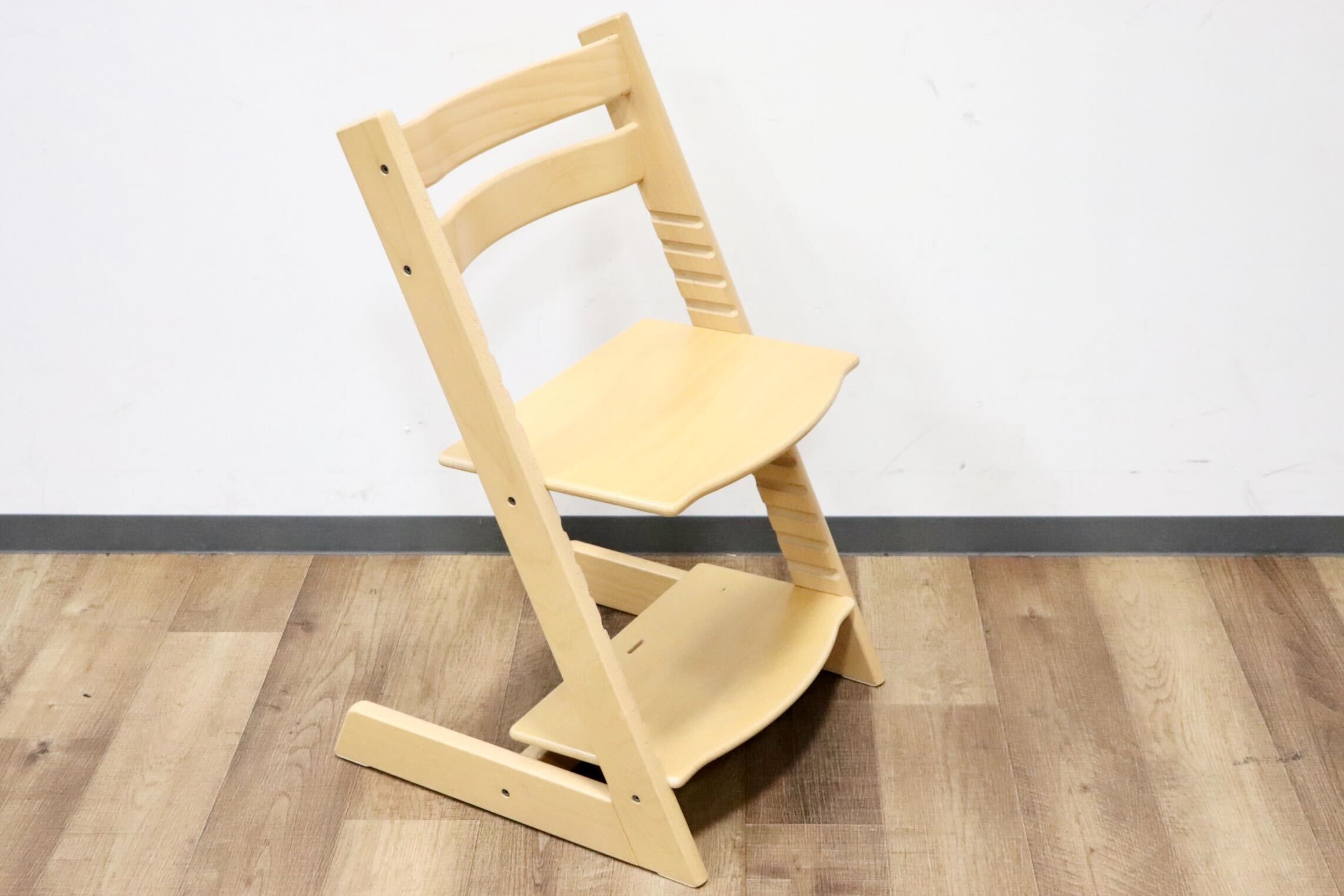 GMHH99A○STOKKE / ストッケ トリップトラップチェア ベビーチェア キッズチェア ダイニングチェア ナチュラル 北欧 ノルウェー 展示品