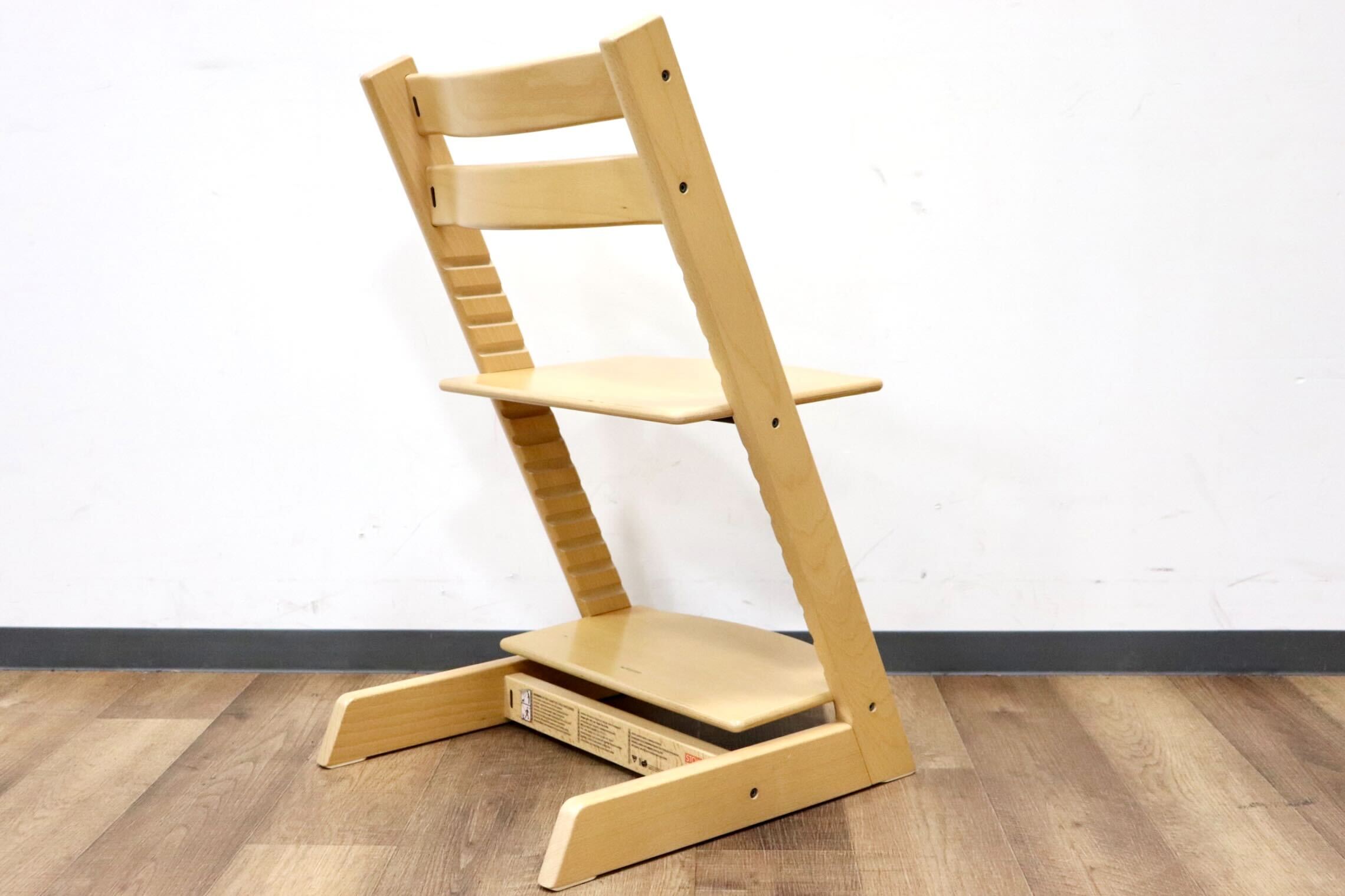 GMHH99A○STOKKE / ストッケ トリップトラップチェア ベビーチェア キッズチェア ダイニングチェア ナチュラル 北欧 ノルウェー 展示品