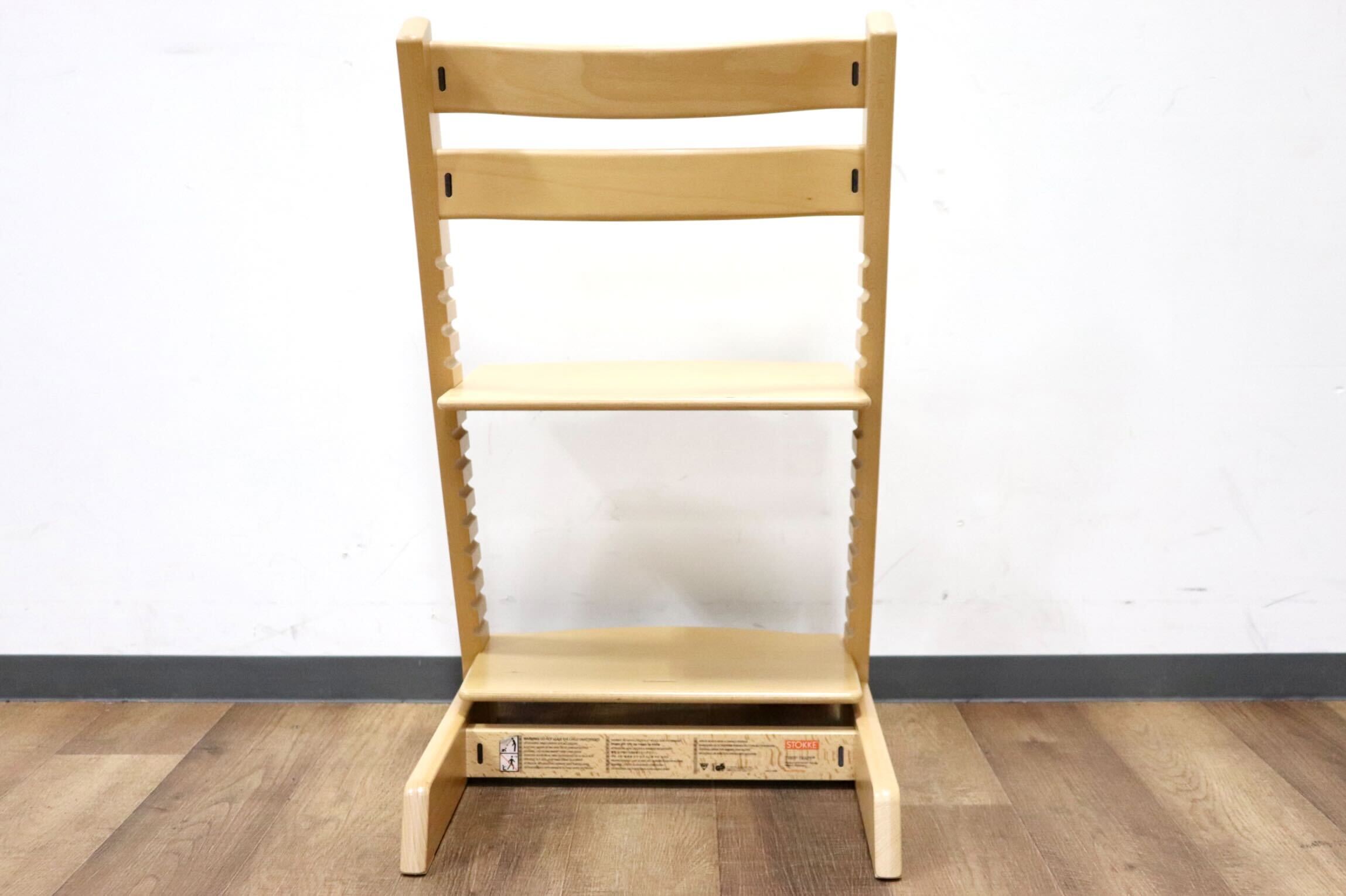 GMHH99A○STOKKE / ストッケ トリップトラップチェア ベビーチェア キッズチェア ダイニングチェア ナチュラル 北欧 ノルウェー 展示品