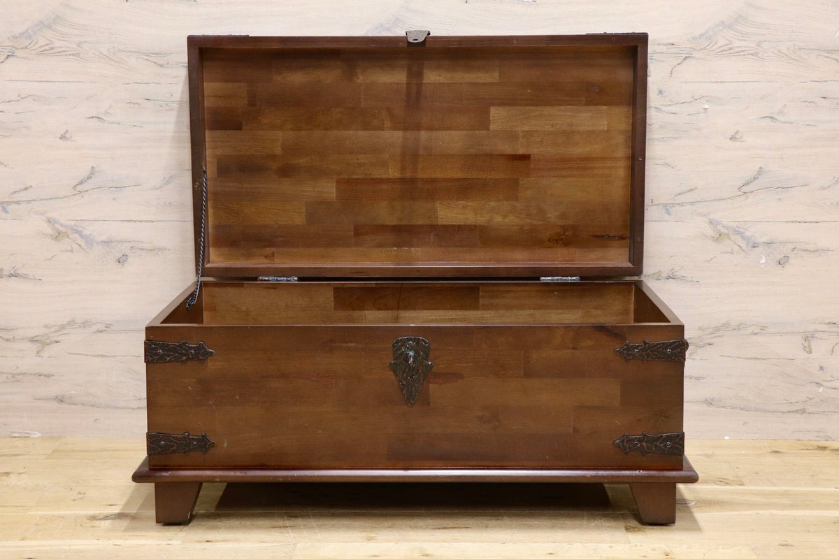 GMJH331A◯KOIZUMI / コイズミ 収納家具 トランクテーブル 収納ボックス 収納箱 木箱 ディスプレイ 店舗什器 アンティーク調 和モダン 宝箱
