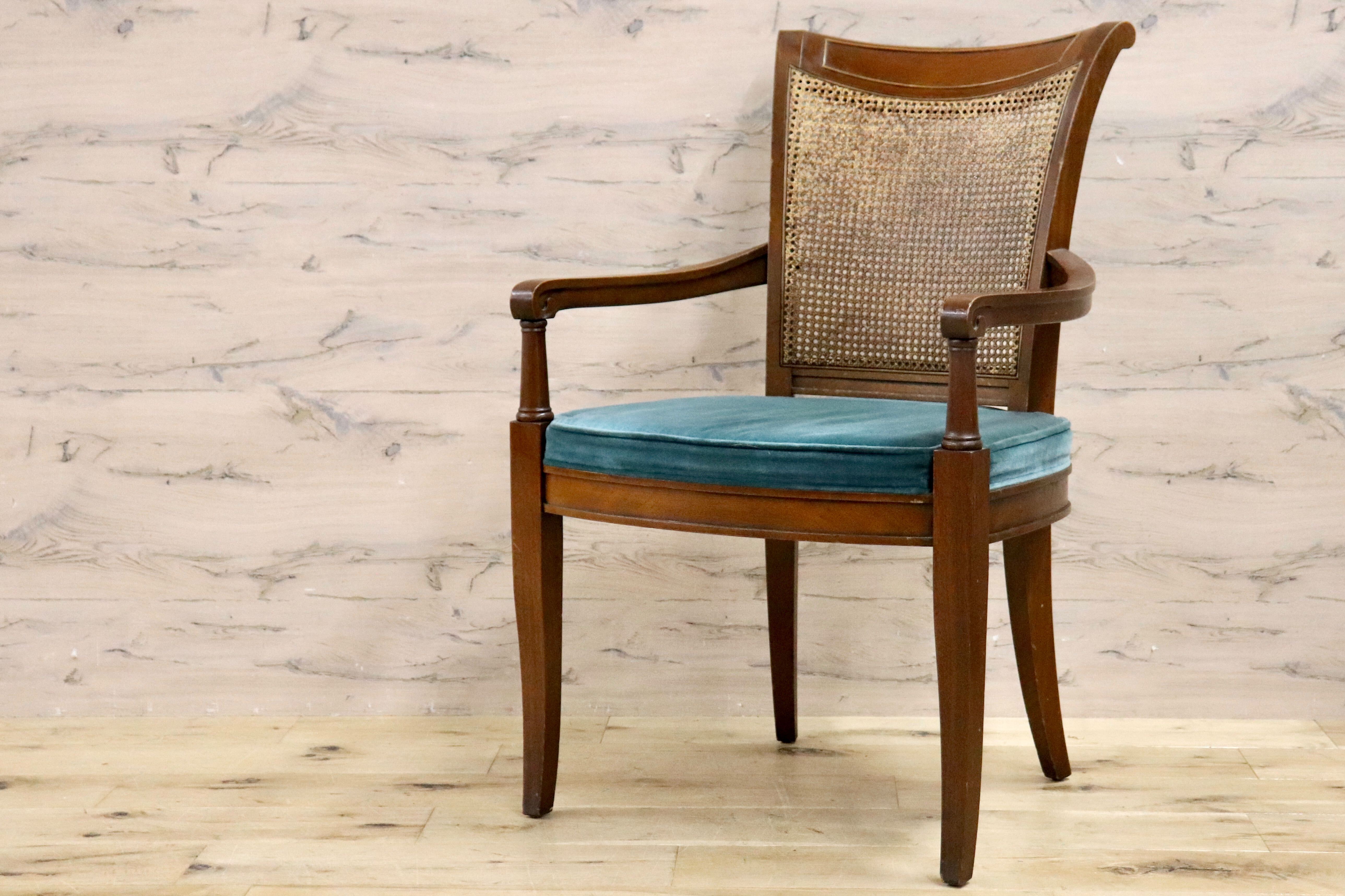 GMHH186○DREXEL HERITAGE / ドレクセルヘリテイジ FRANCESCA フランチェスカ ダイニングチェア 椅子 定価約25万 ヴィンテージ