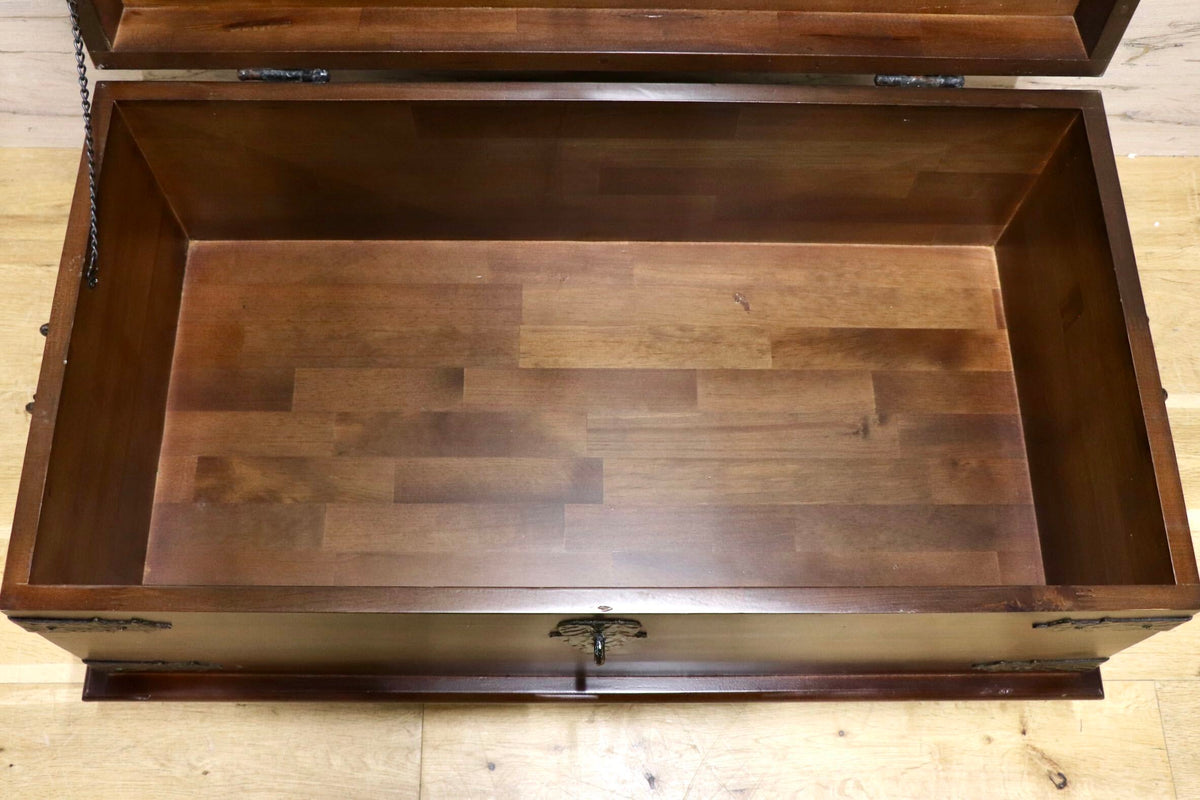 GMJH331A◯KOIZUMI / コイズミ 収納家具 トランクテーブル 収納ボックス 収納箱 木箱 ディスプレイ 店舗什器 アンティーク調 和モダン 宝箱