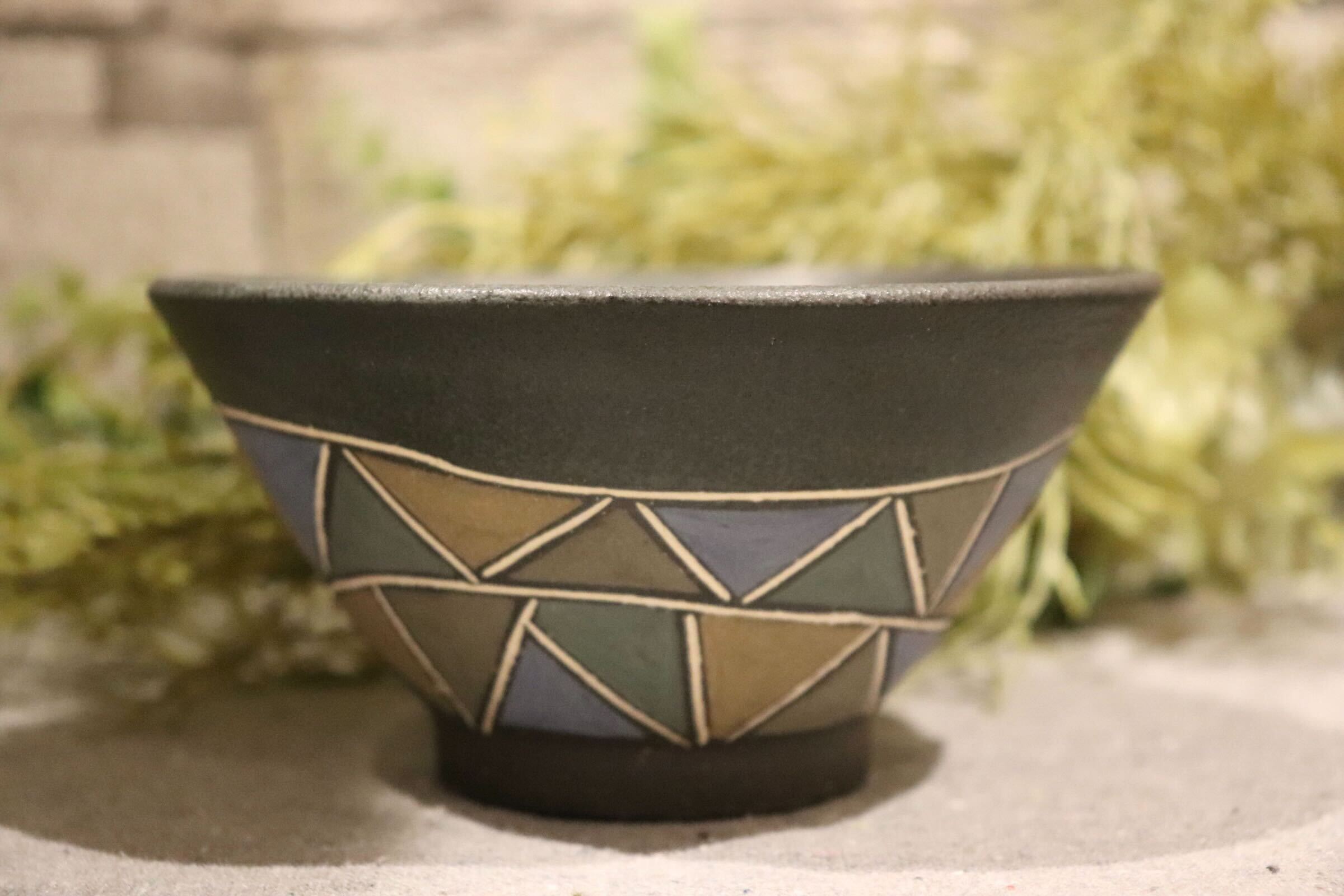 GMIO317B◯市野悟窯 丹波焼 めしわん 市野哲次 陶器 茶碗 伝統工芸 丹波篠山 未使用