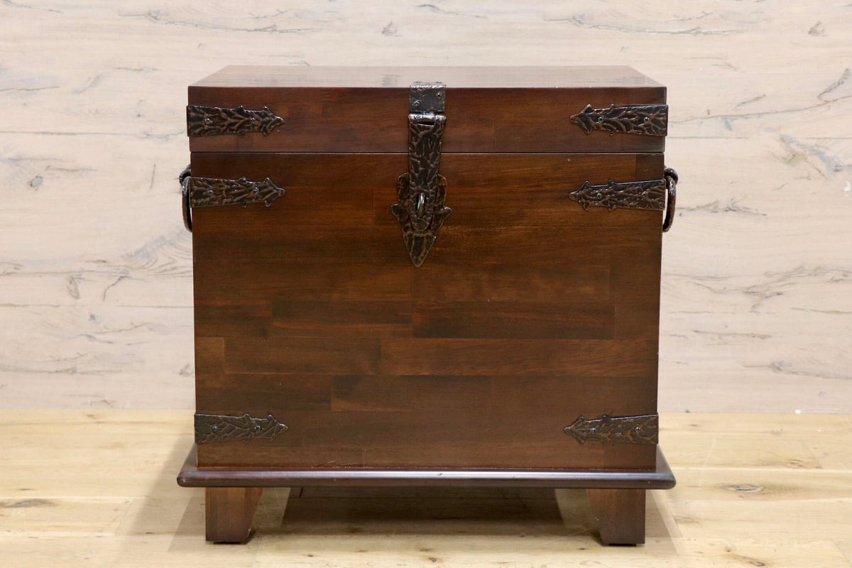 GMJH331B◯KOIZUMI / コイズミ 収納家具 トランクテーブル 収納ボックス 収納箱 木箱 ディスプレイ 店舗什器 アンティーク調 和モダン 宝箱