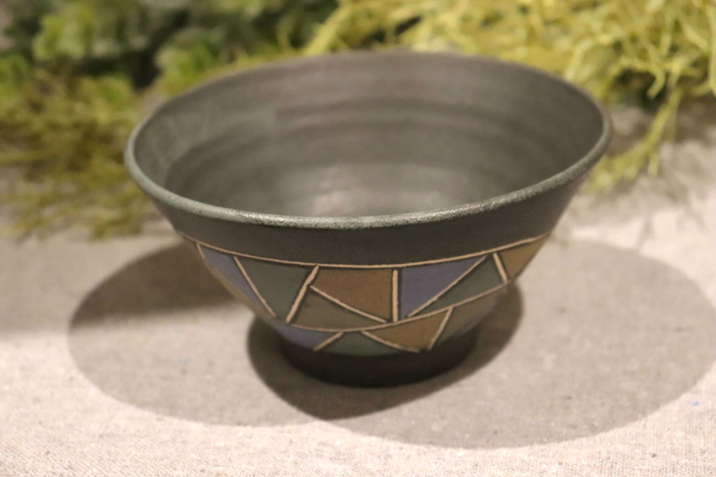 GMIO317B◯市野悟窯 丹波焼 めしわん 市野哲次 陶器 茶碗 伝統工芸 丹波篠山 未使用