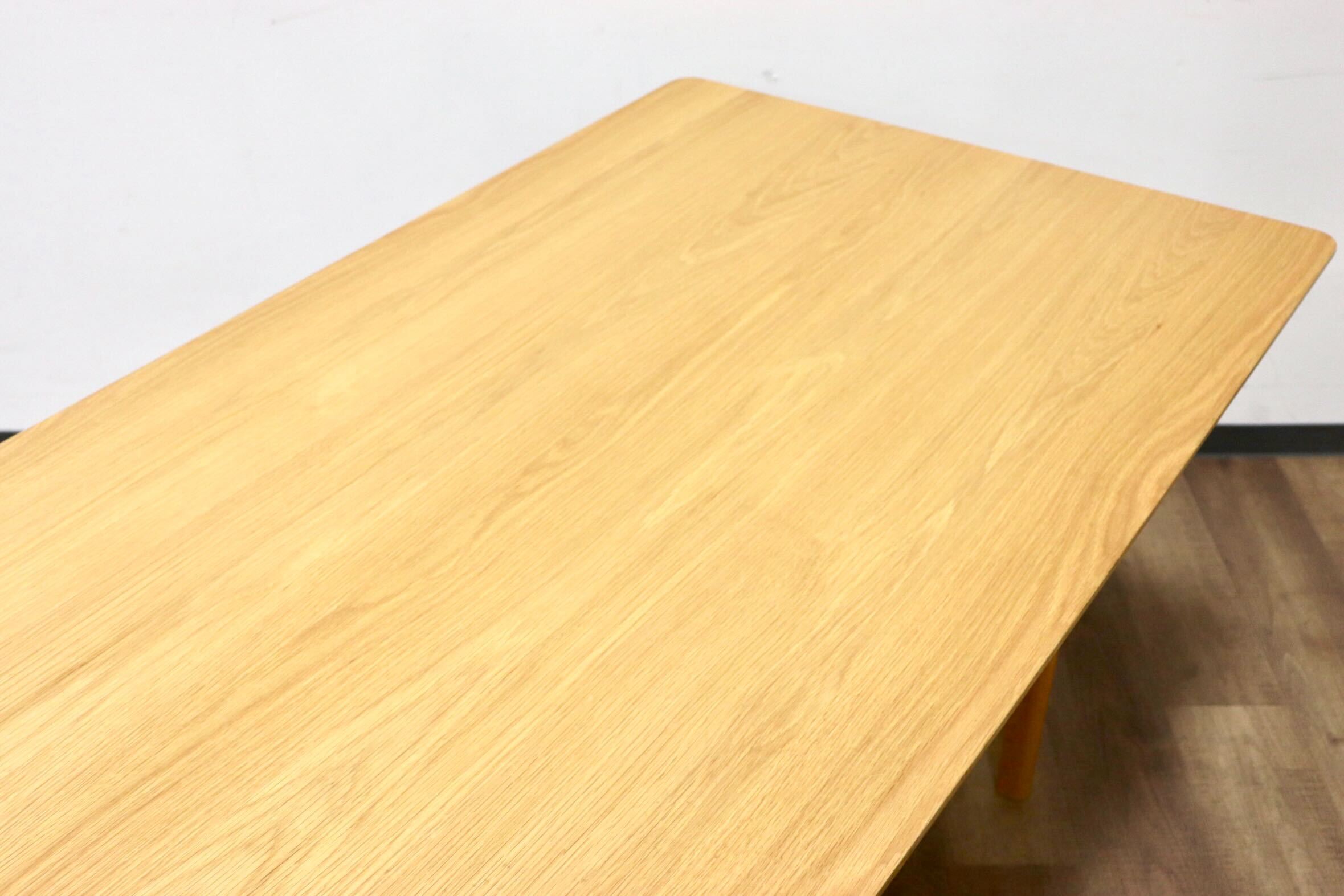 GMGH462○unico / ウニコ LOM ロム ダイニングテーブル 食卓テーブル 作業台 オーク材 ナチュラル 北欧スタイル 定価6.