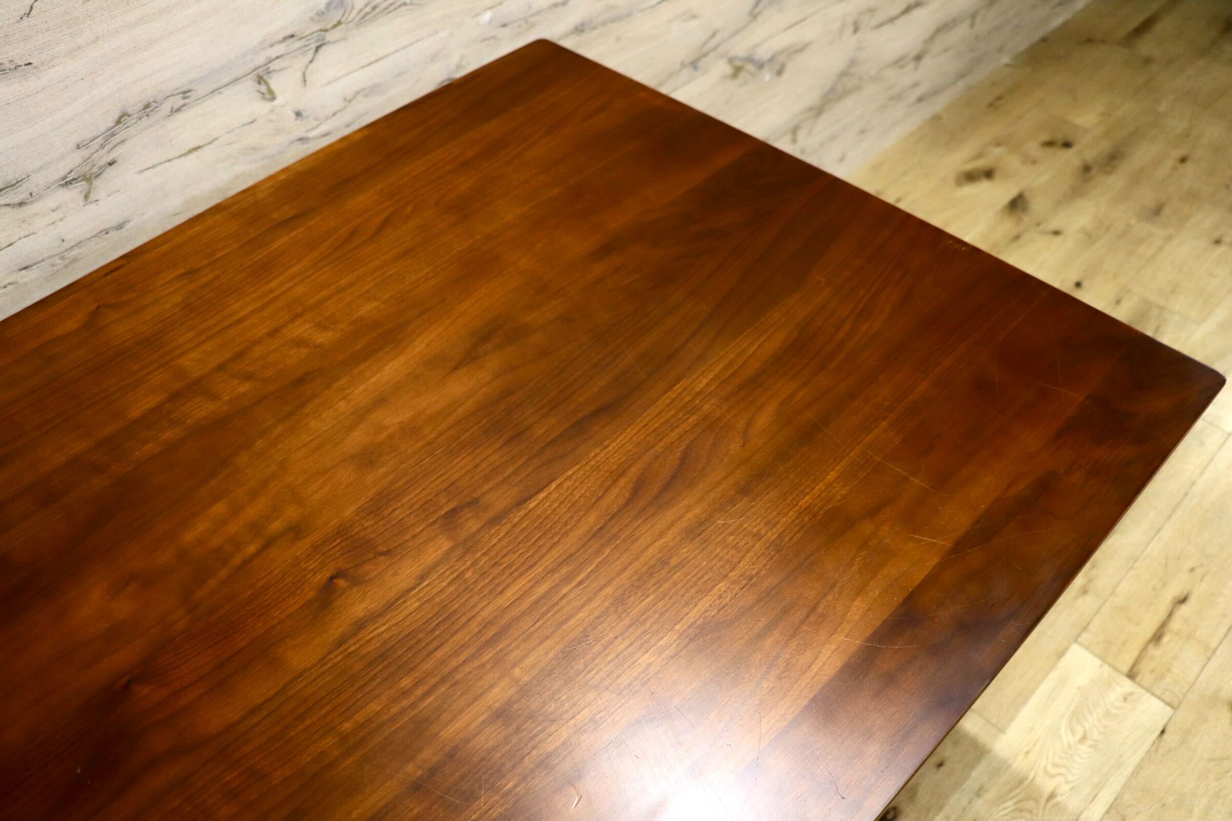 GMIK170○SHIGIYAMA / シギヤマ家具 昇降式ダイニングテーブル サラ ウォールナット材 食卓テーブル 作業台 国産家具